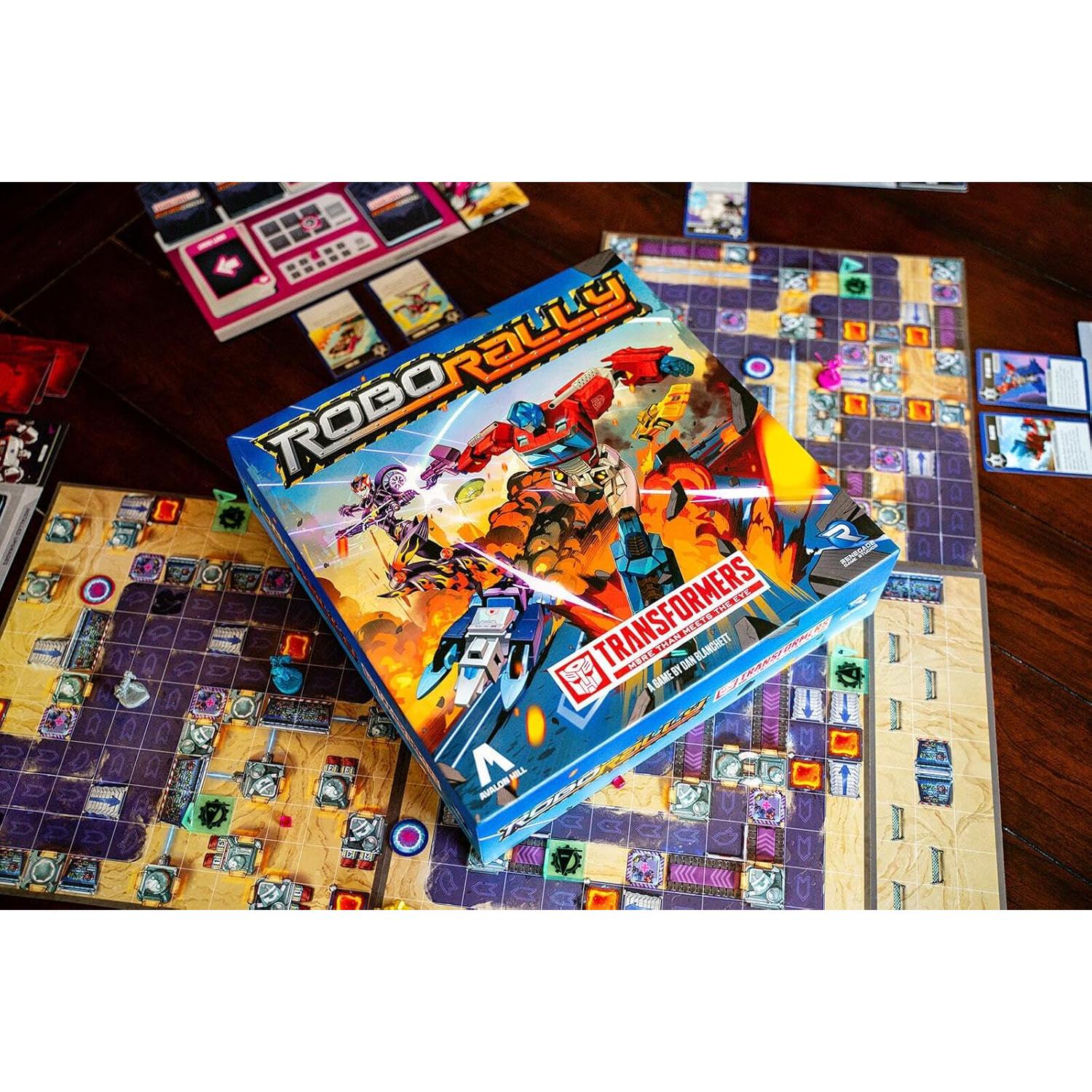 Juego de Mesa Robo Rally Transformers - Renegade Game Studios, 2-6 Jugadores, 45-90 Min
