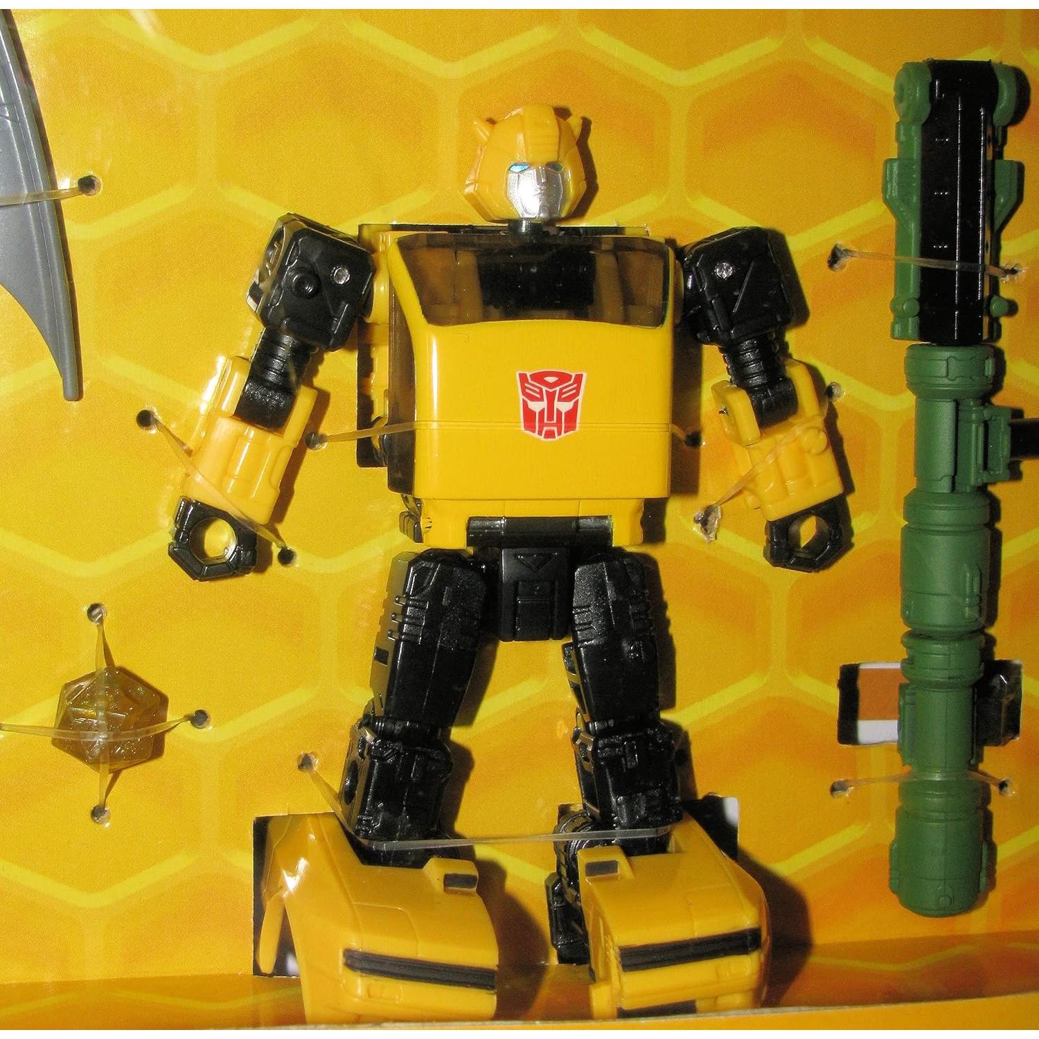 Transformers Buzzworthy Bumblebee 4-Pack Hasbro - Nemesis Primal, Fangry, Bumblebee, Blackarachnia