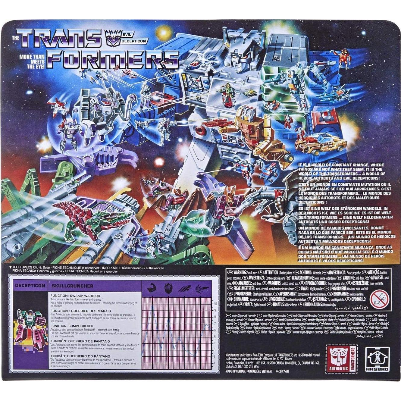 Figura Transformers Skullcruncher Hasbro 14x7.6x6.4cm