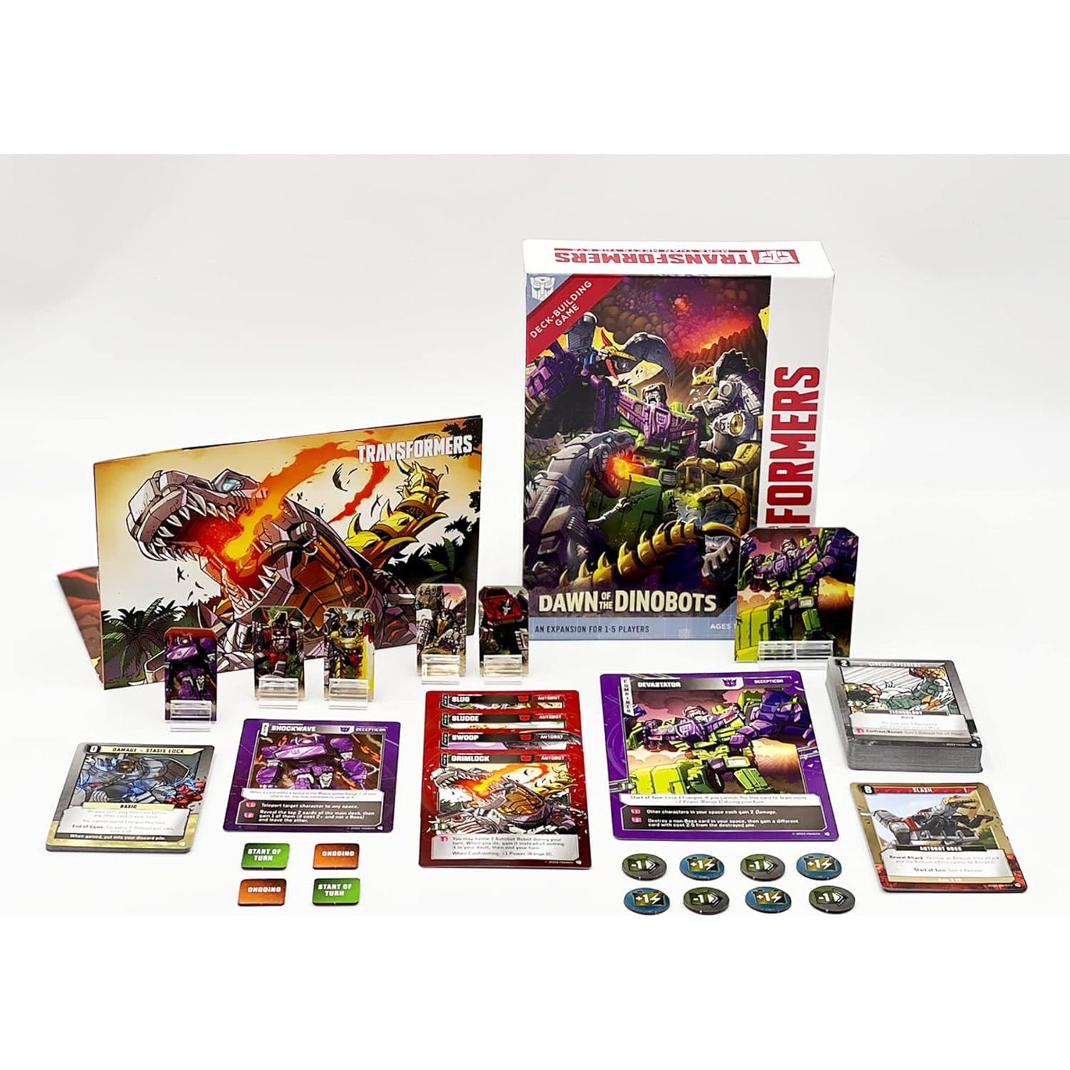 Expansión Juego de Construcción de Mazos Transformers Dinobots - Renegade
