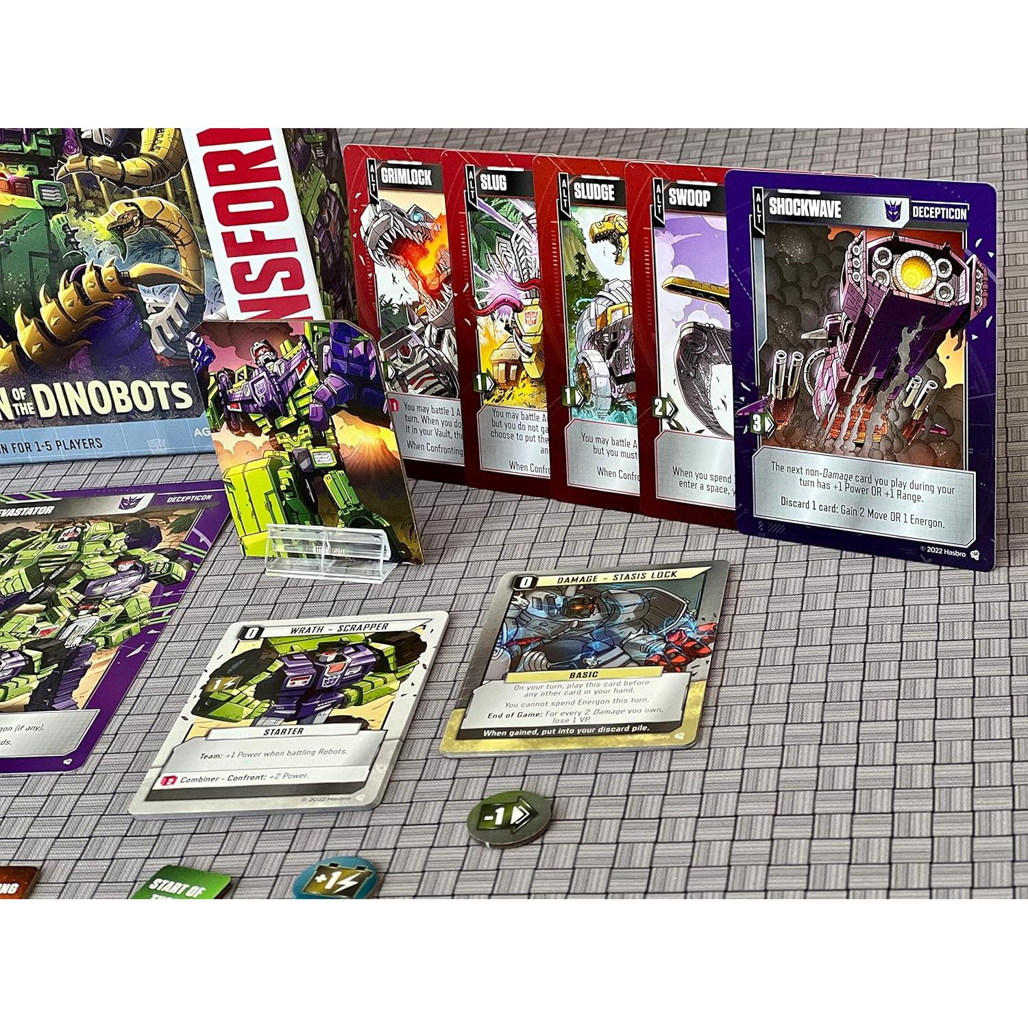 Expansión Juego de Construcción de Mazos Transformers Dinobots - Renegade