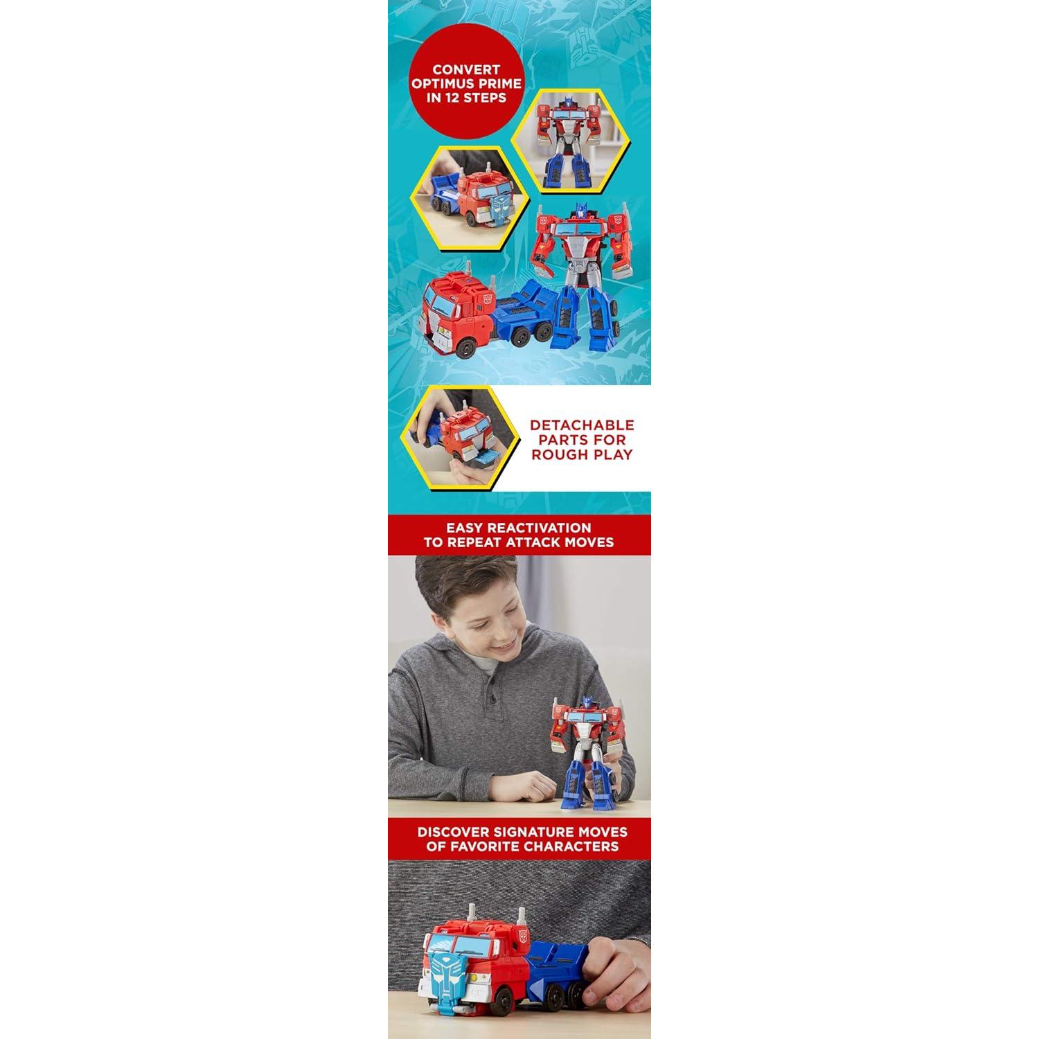 Figura de Acción Transformers Optimus Prime Ultra 20.32 cm