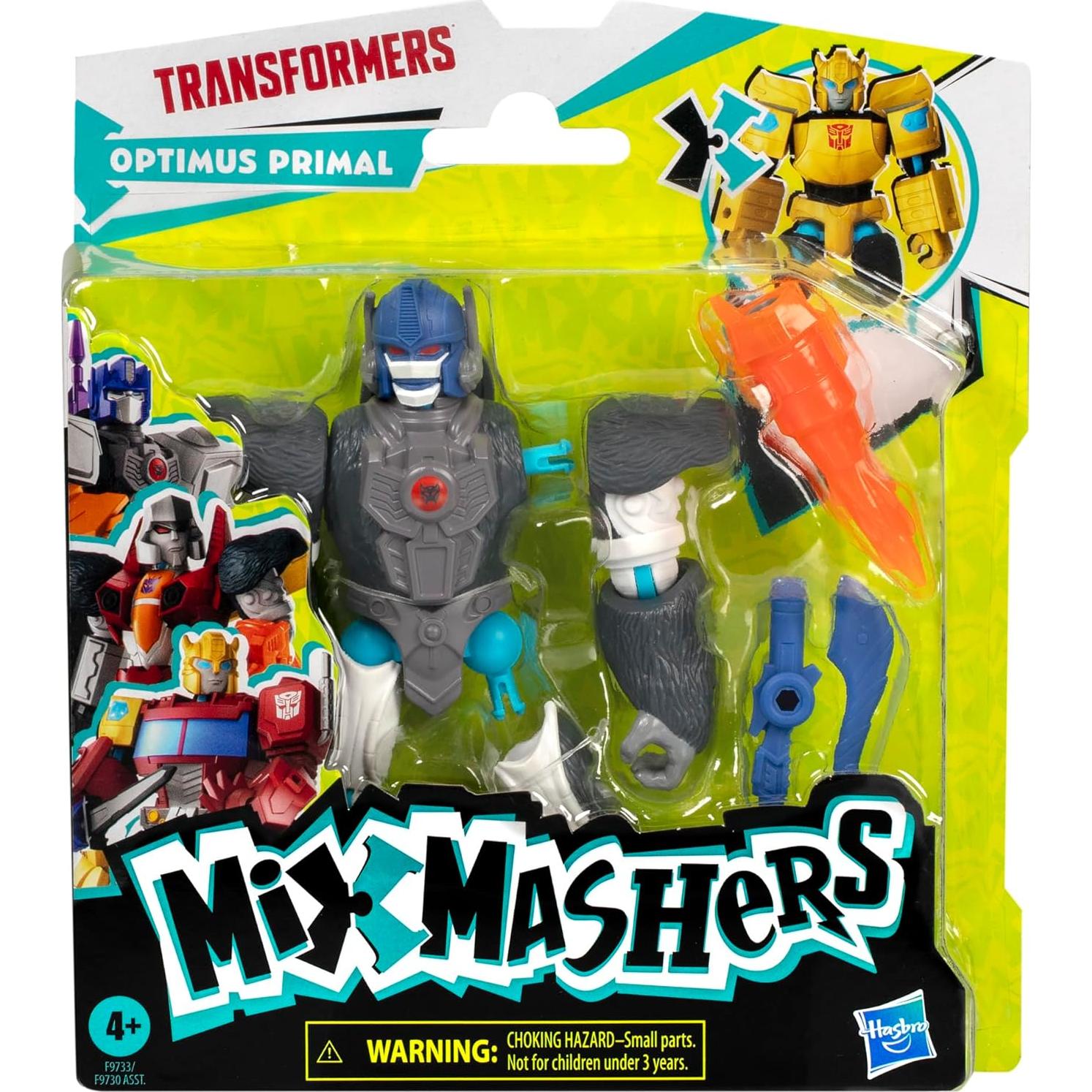 Figura de Acción Transformers MixMashers Optimus Primal 12 cm