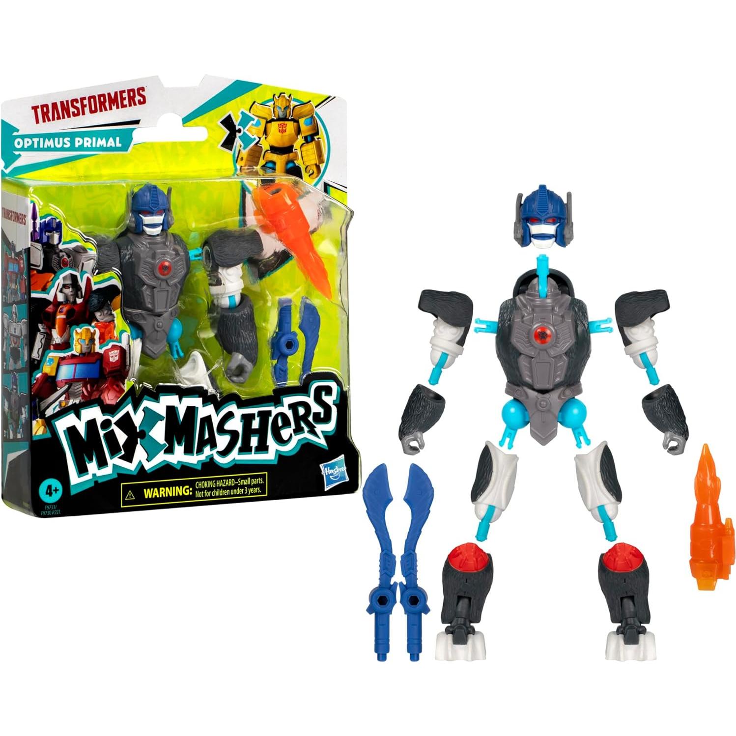 Figura de Acción Transformers MixMashers Optimus Primal 12 cm