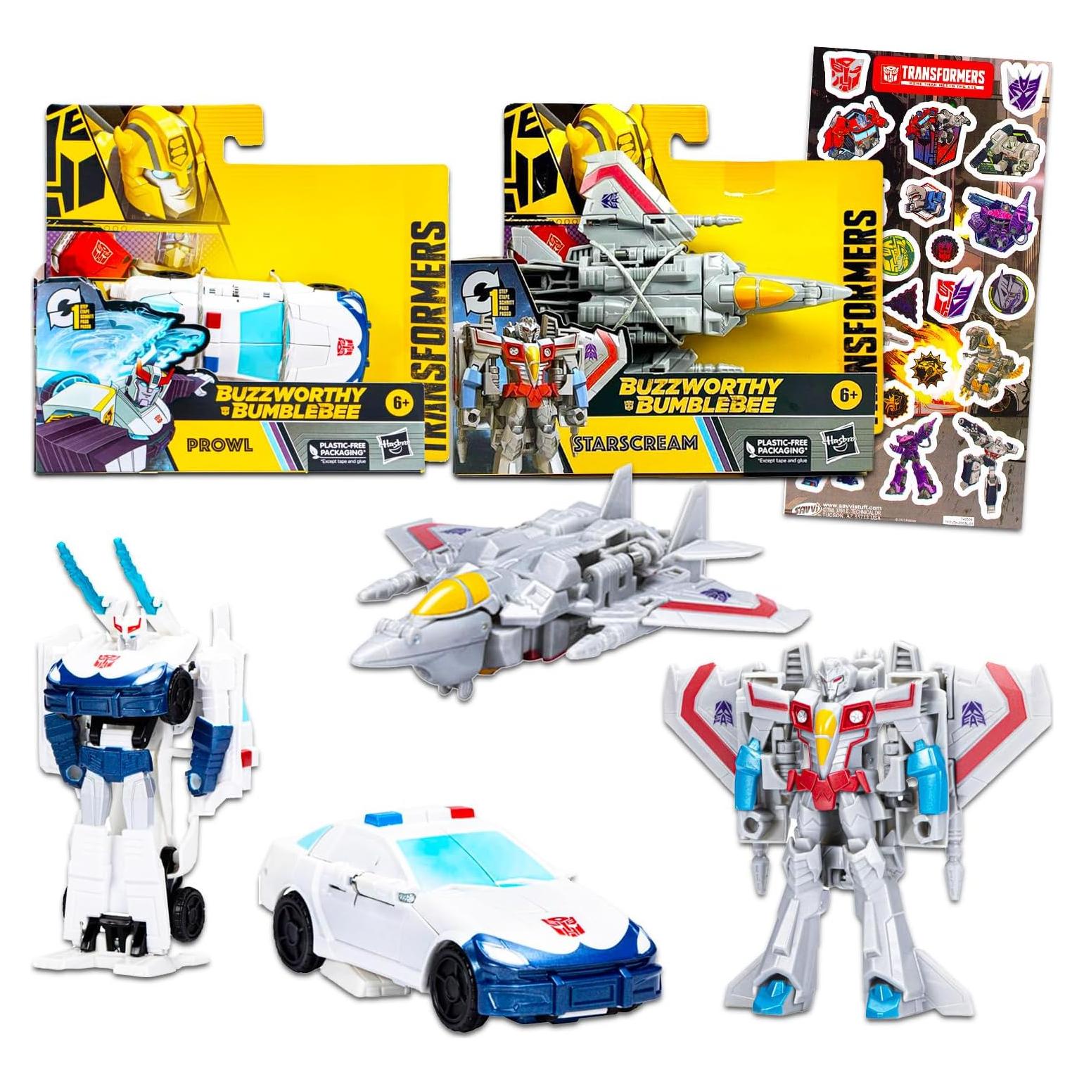 Conjunto de Figuras de Acción Transformers - Starscream y Prowl