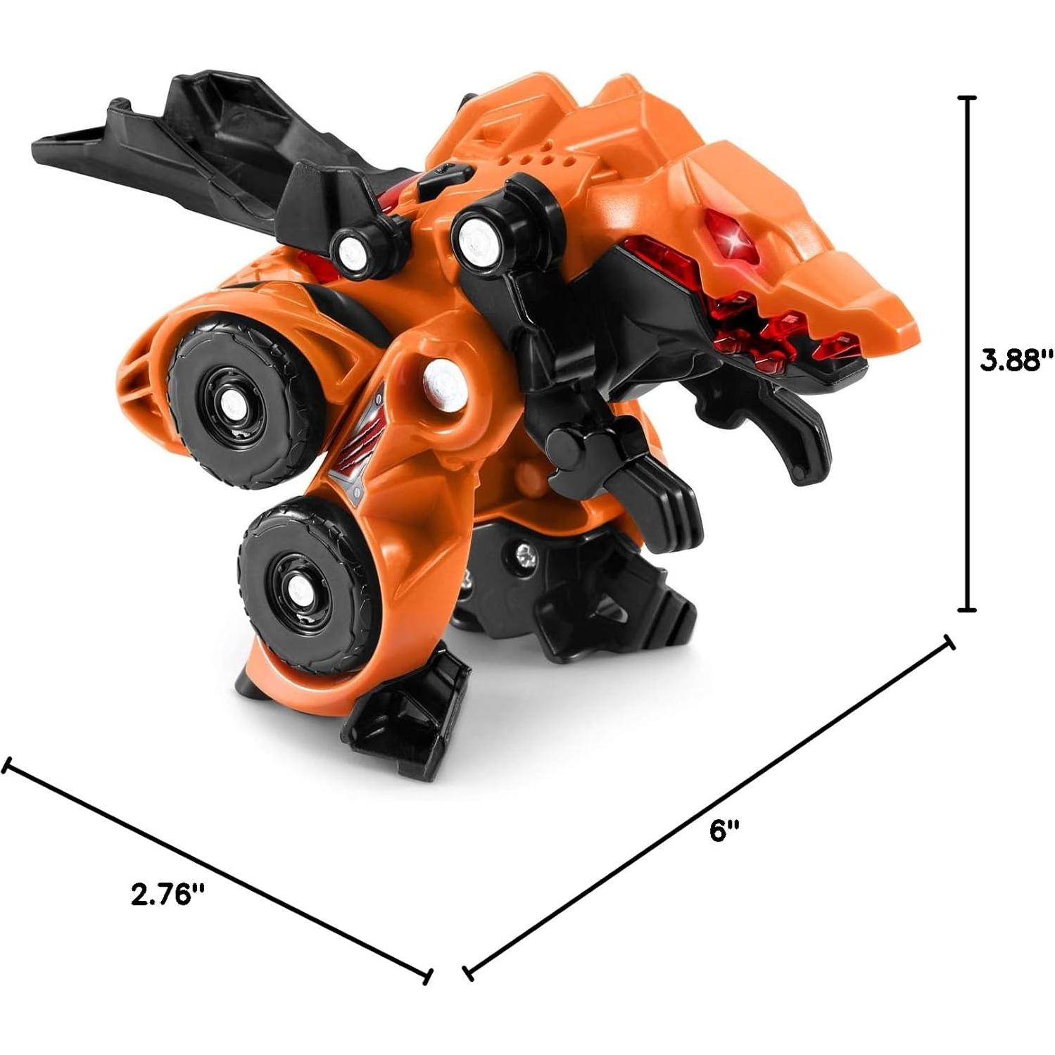 VTech Switch and Go Spinosaurus Coche de Carreras 7cm