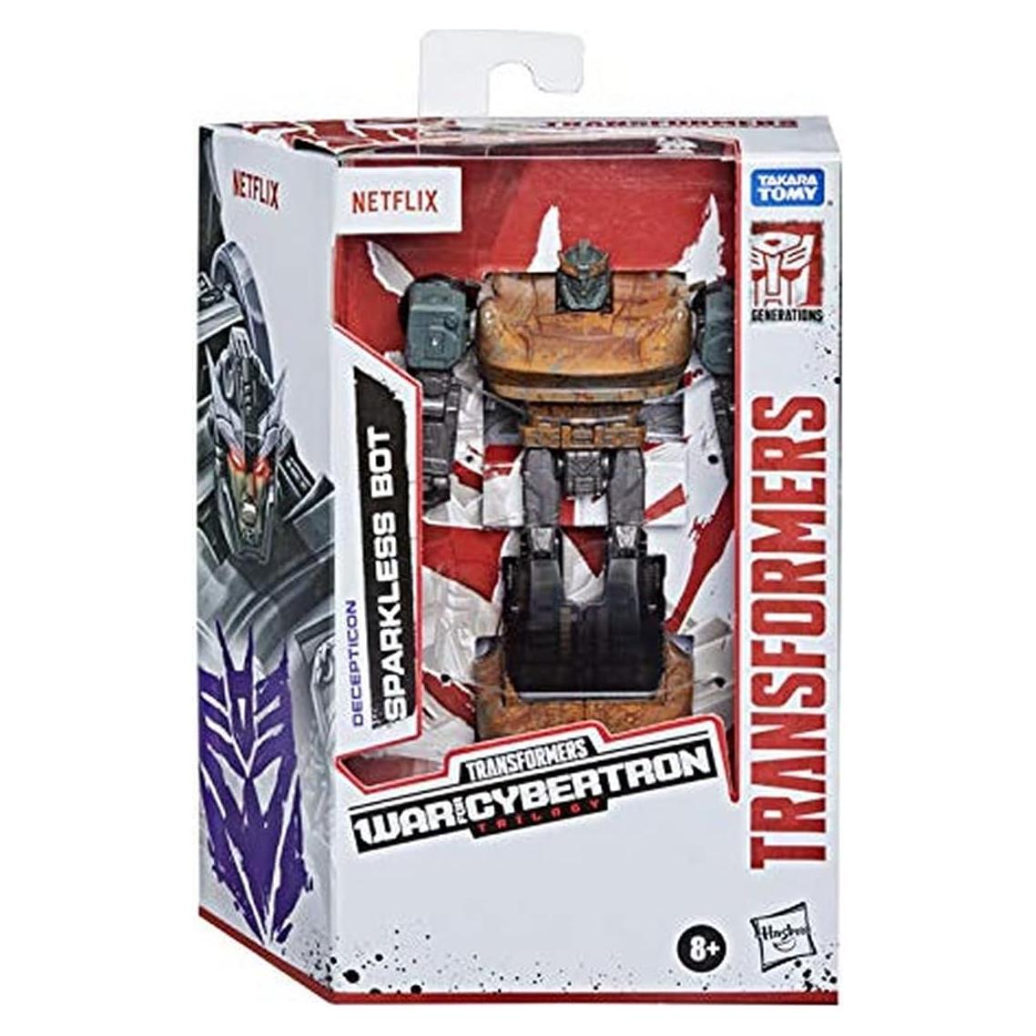 Figura Transformers Decepticon Sparkless Bot Hasbro 23.2cm