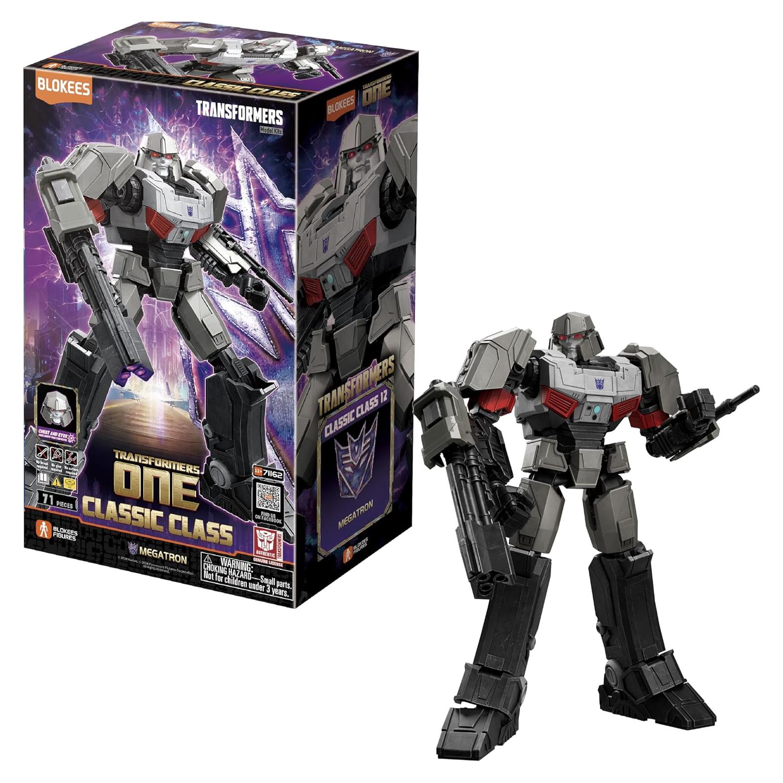 Figura Megatron Transformers Clase Clásica 12 años+