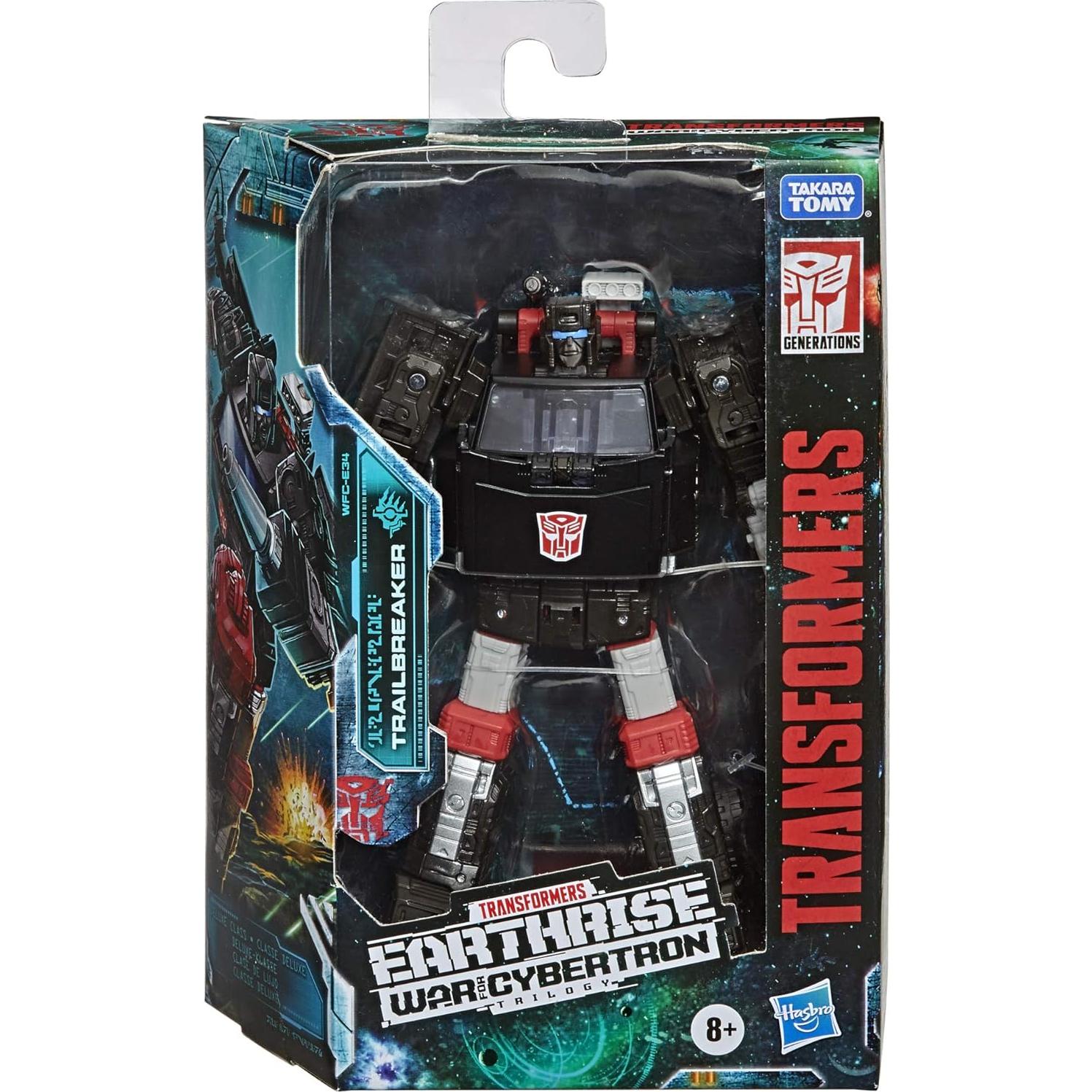 Transformers Juguete Hasbro Earthrise Deluxe Trailbreaker 14 cm