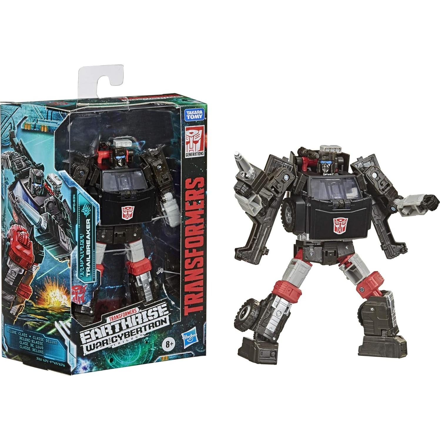 Transformers Juguete Hasbro Earthrise Deluxe Trailbreaker 14 cm