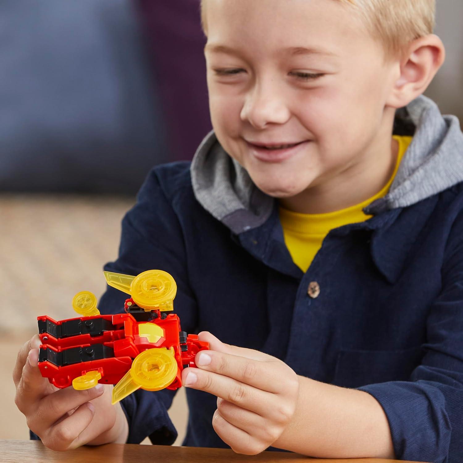 Transformers EarthSpark Cyber-Combiner Hasbro Terran Twitch y Robby Malto