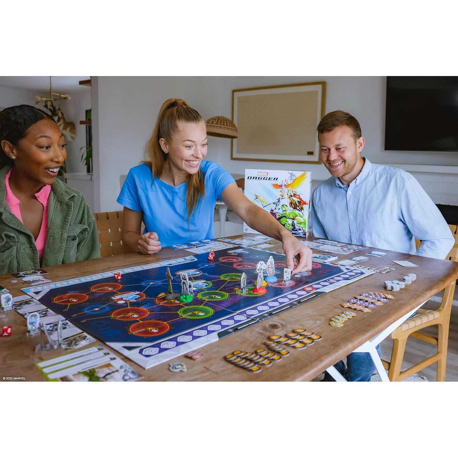 Juego de Mesa Marvel D.A.G.G.E.R. Asmodee - Cooperativo 1-5 Jugadores