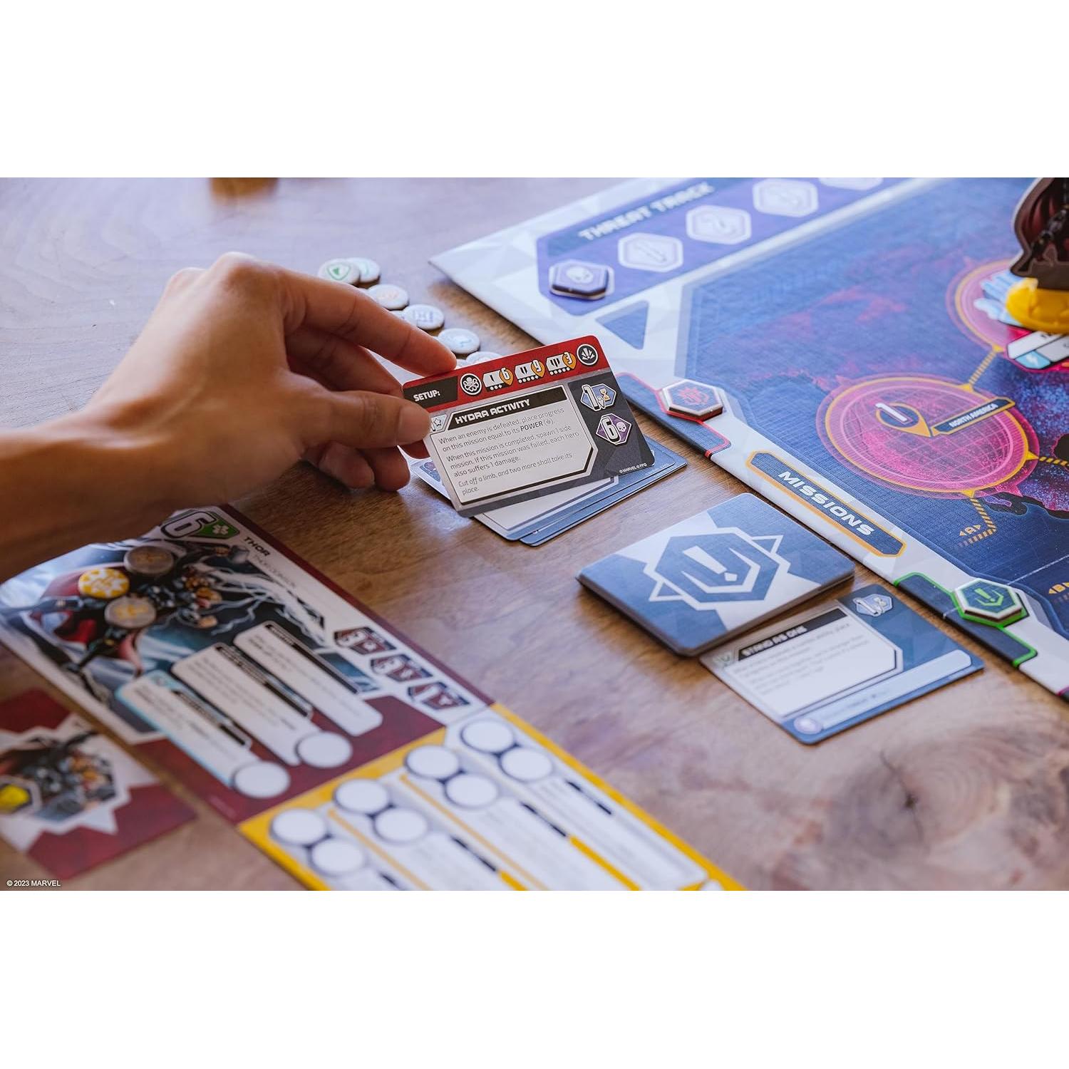 Juego de Mesa Marvel D.A.G.G.E.R. Asmodee - Cooperativo 1-5 Jugadores