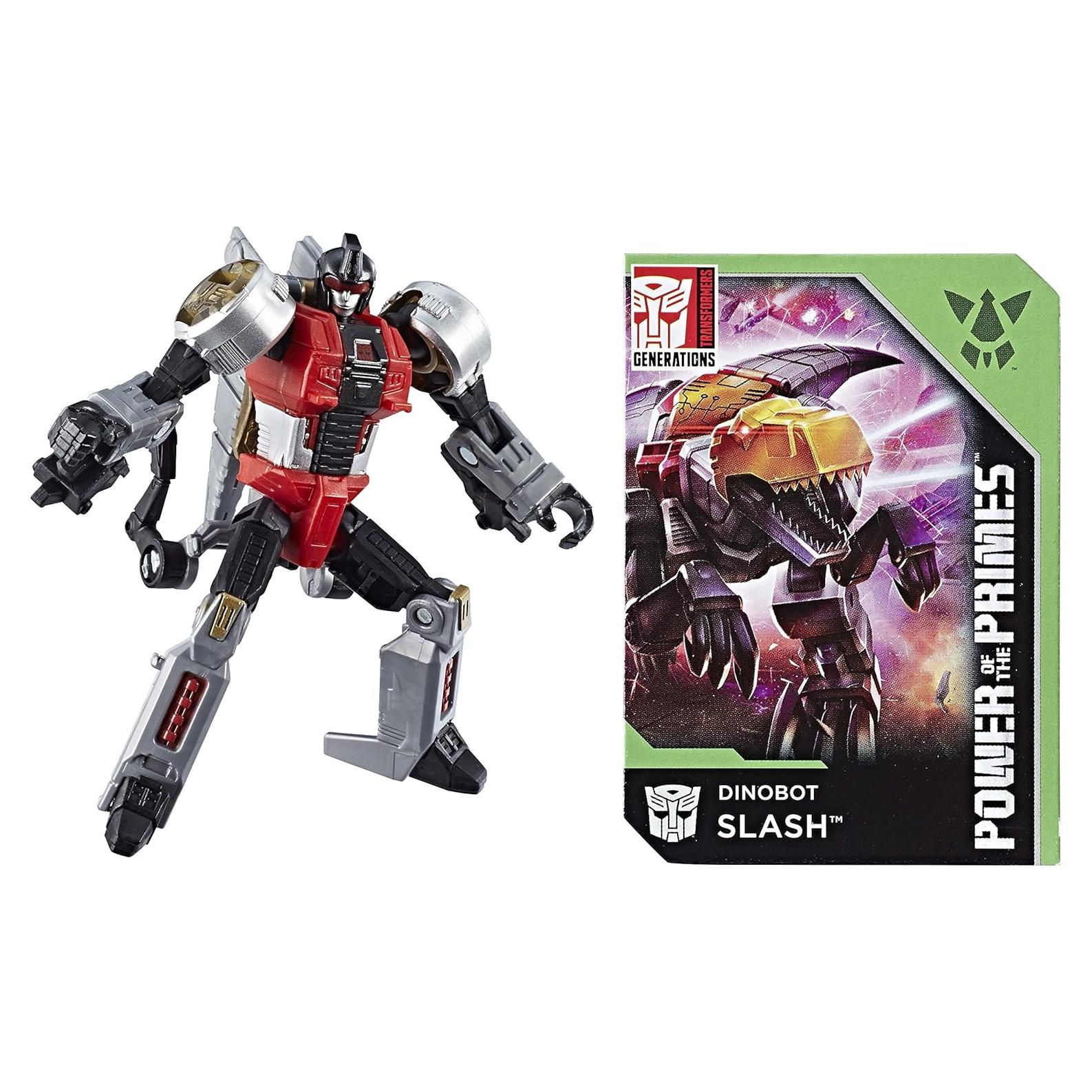 Transformers Generaciones Poder de los Primos Dinobot Slash 9.5 cm