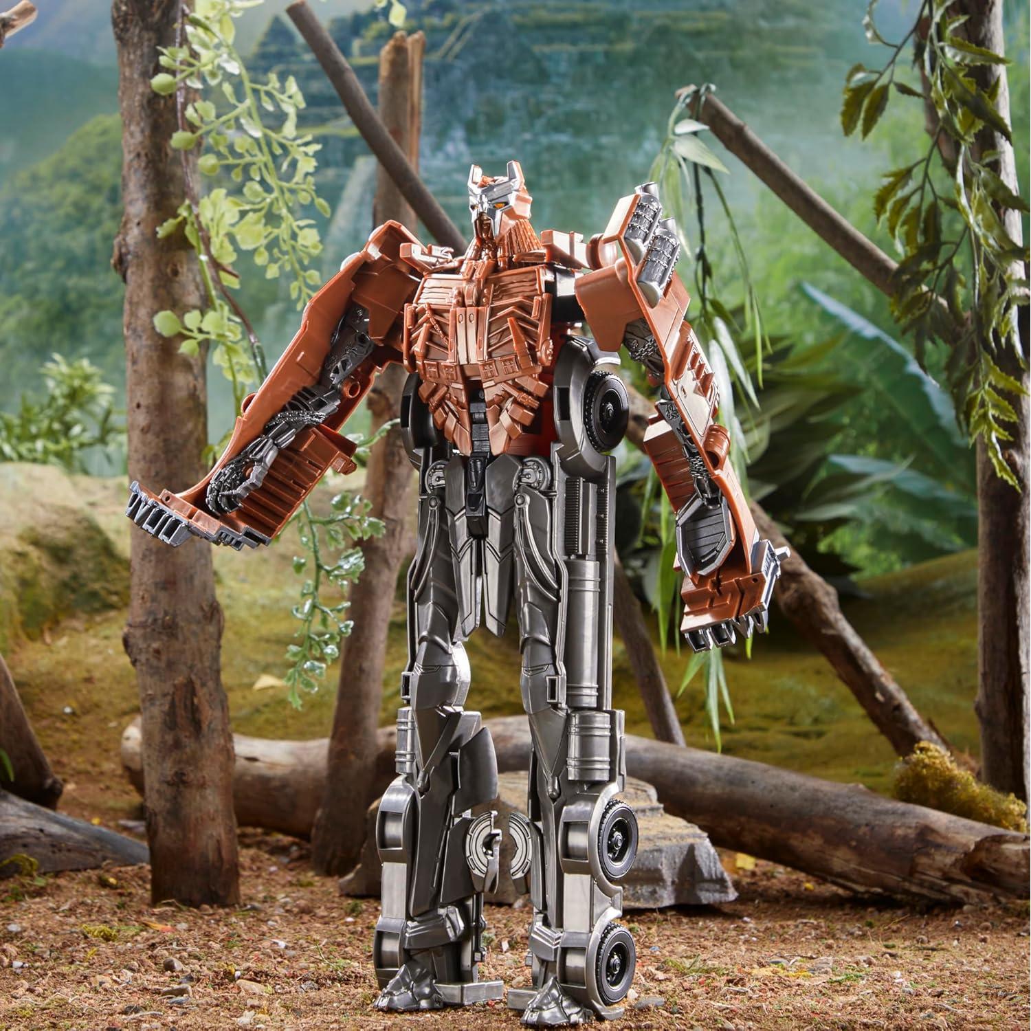 Figura de Acción Transformers Titan Changers Scourge 28 cm