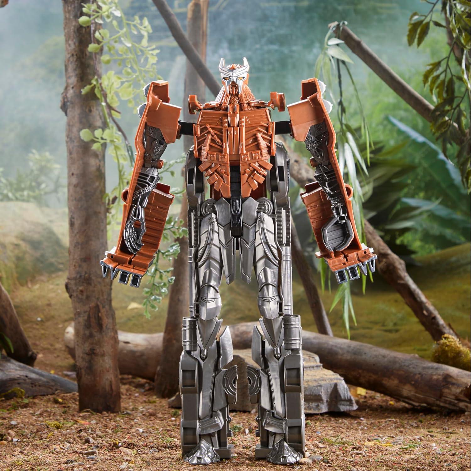 Figura de Acción Transformers Titan Changers Scourge 28 cm