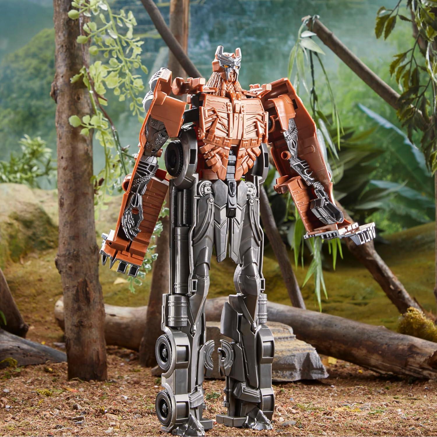 Figura de Acción Transformers Titan Changers Scourge 28 cm