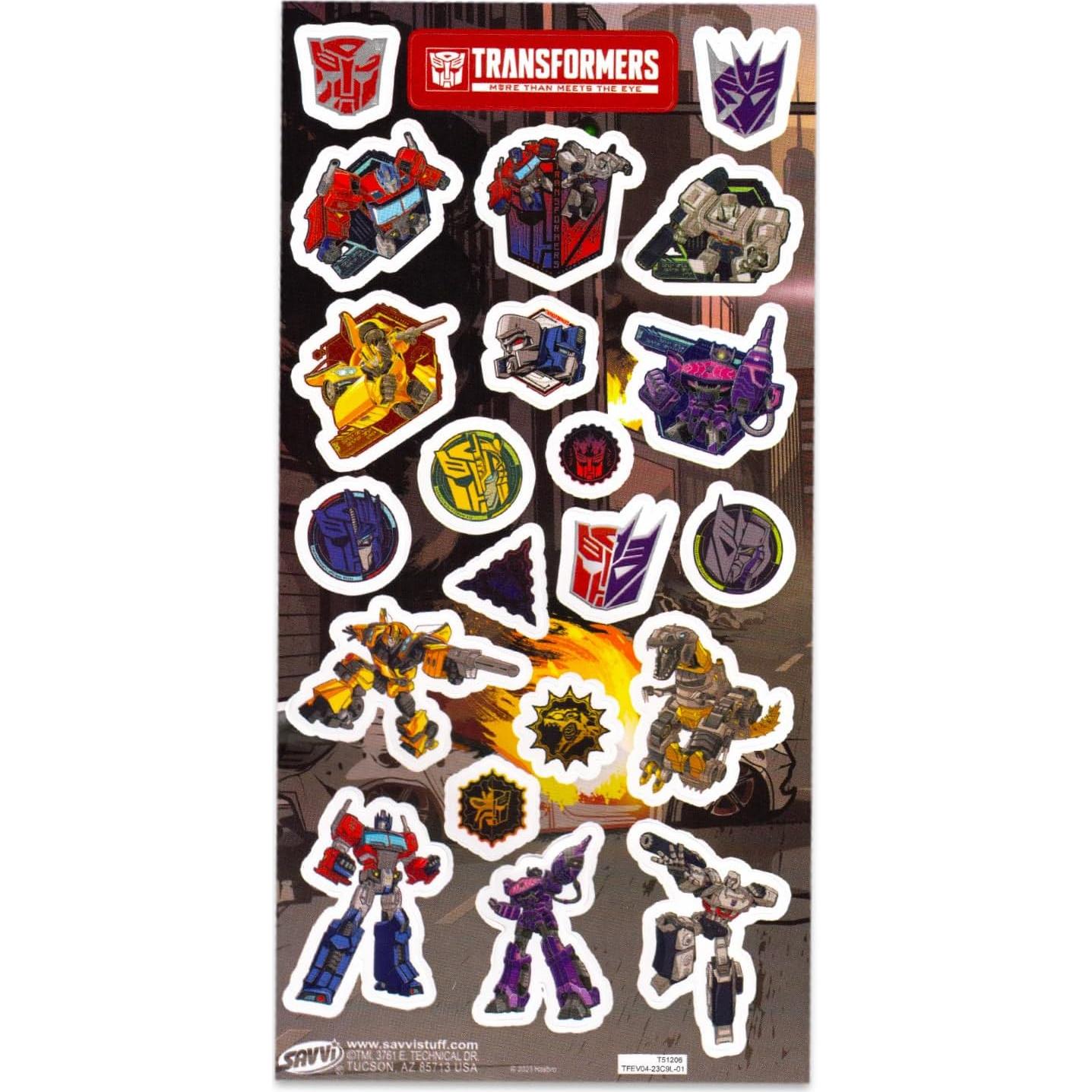 Set de libros para colorear Transformers Rescue Bots - 6 unidades