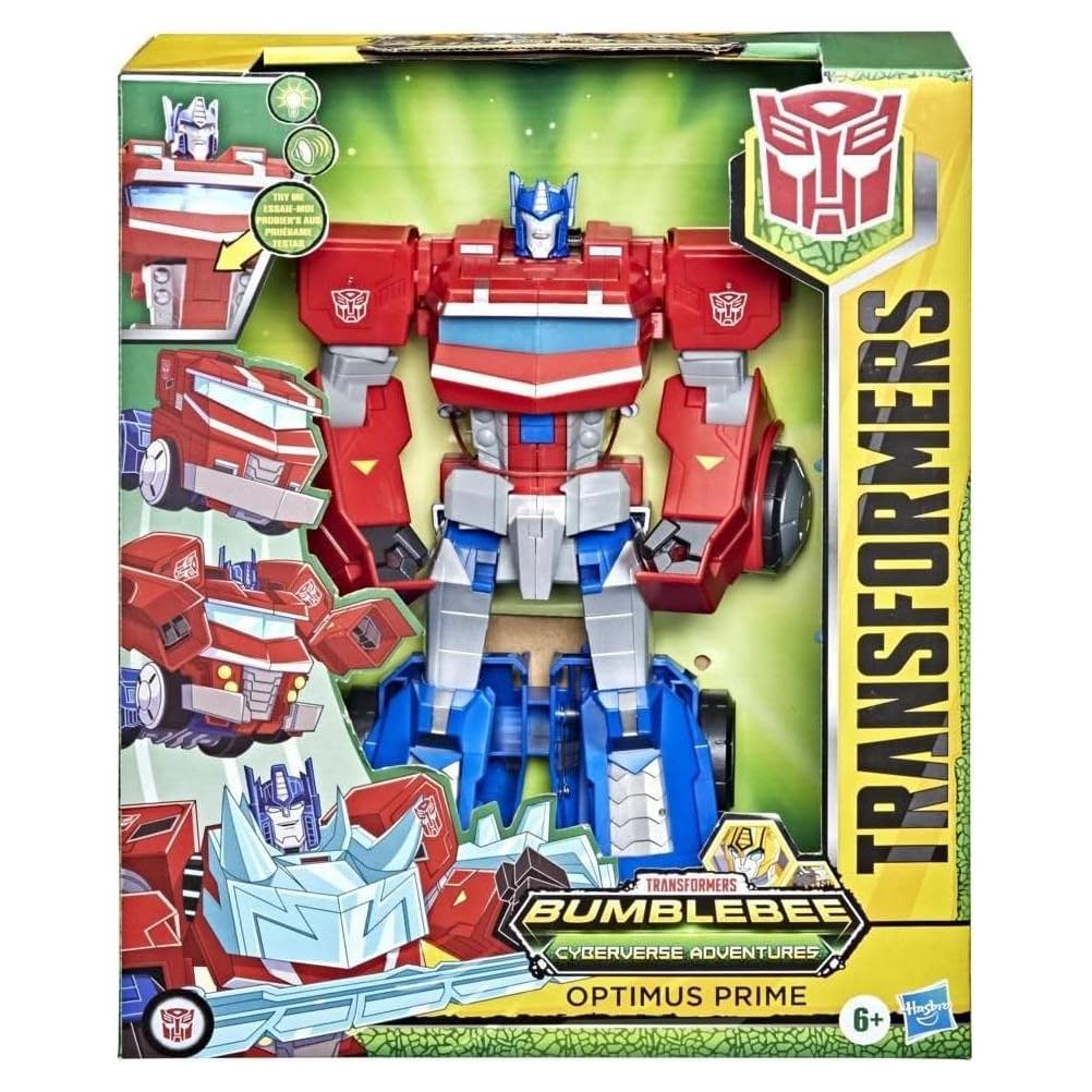 Transformers Juguete Optimus Prime Roll N Change 25.4 cm