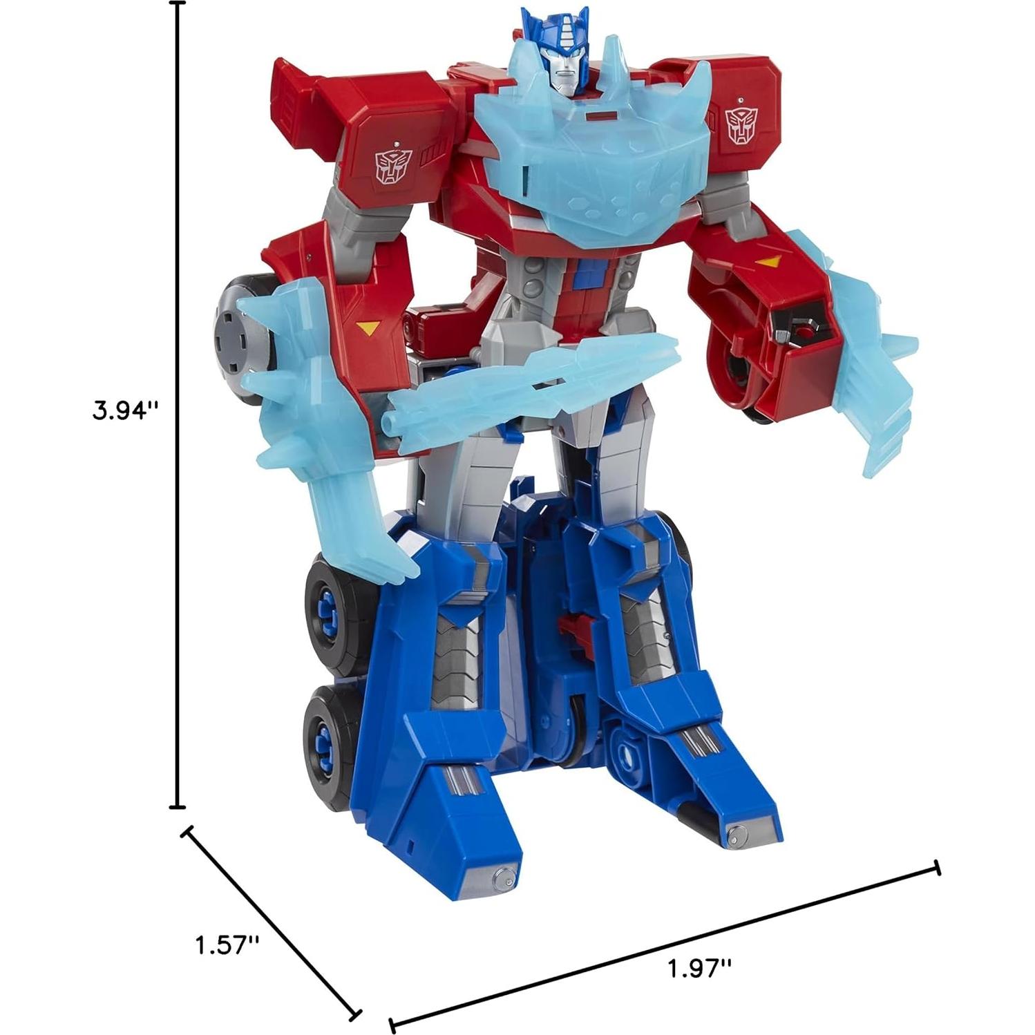 Transformers Juguete Optimus Prime Roll N Change 25.4 cm