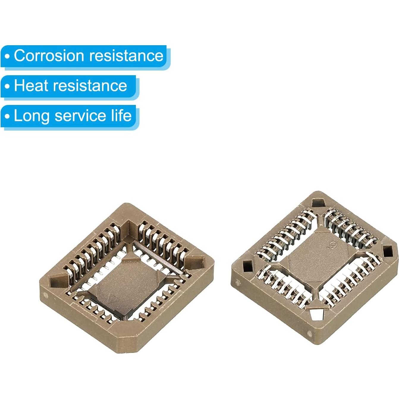 Zócalo IC PLCC32P PATIKIL 32 Pines 1.26mm para PCB - Paquete de 2