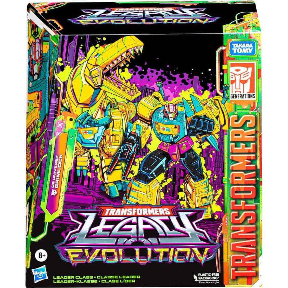 Figura de Acción Hasbro Transformers Grimlock 20.32 cm Exclusivo