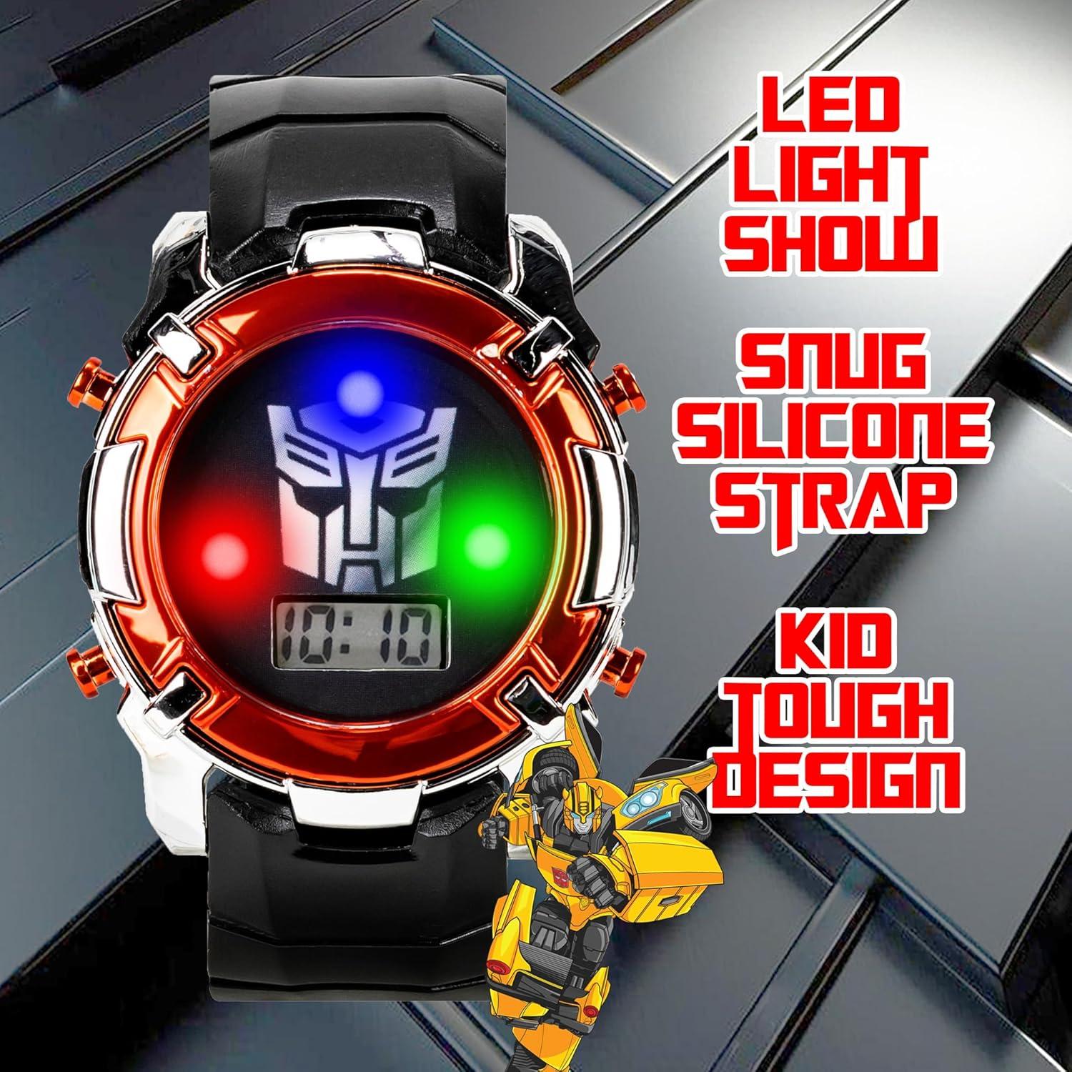 Reloj Digital LCD Accutime Transformers Autobot Niños