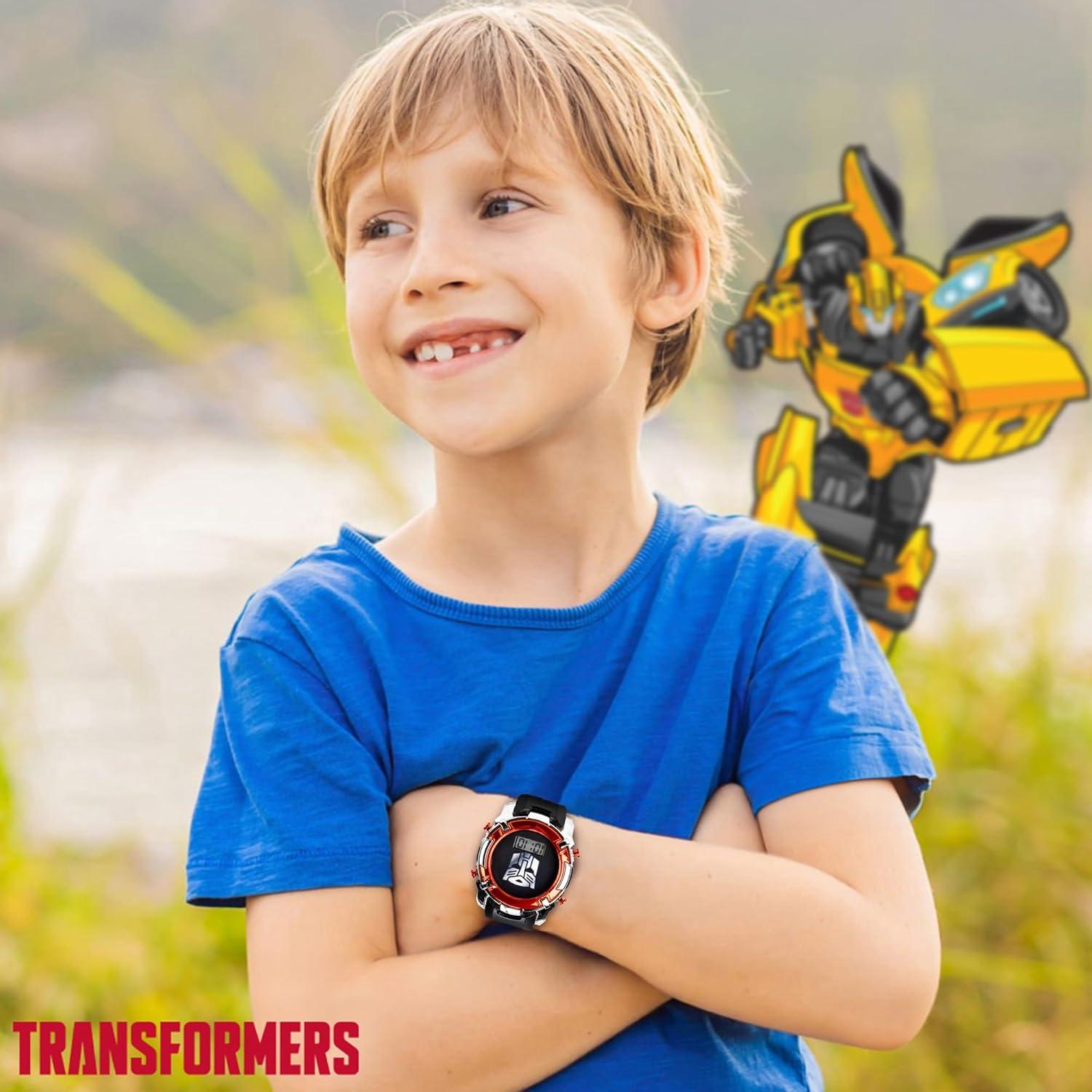 Reloj Digital LCD Accutime Transformers Autobot Niños
