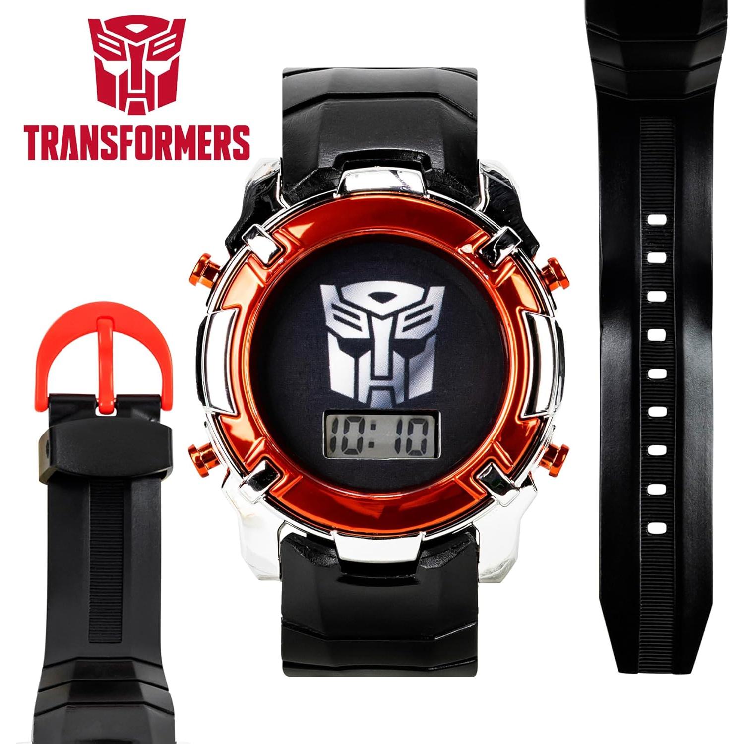 Reloj Digital LCD Accutime Transformers Autobot Niños