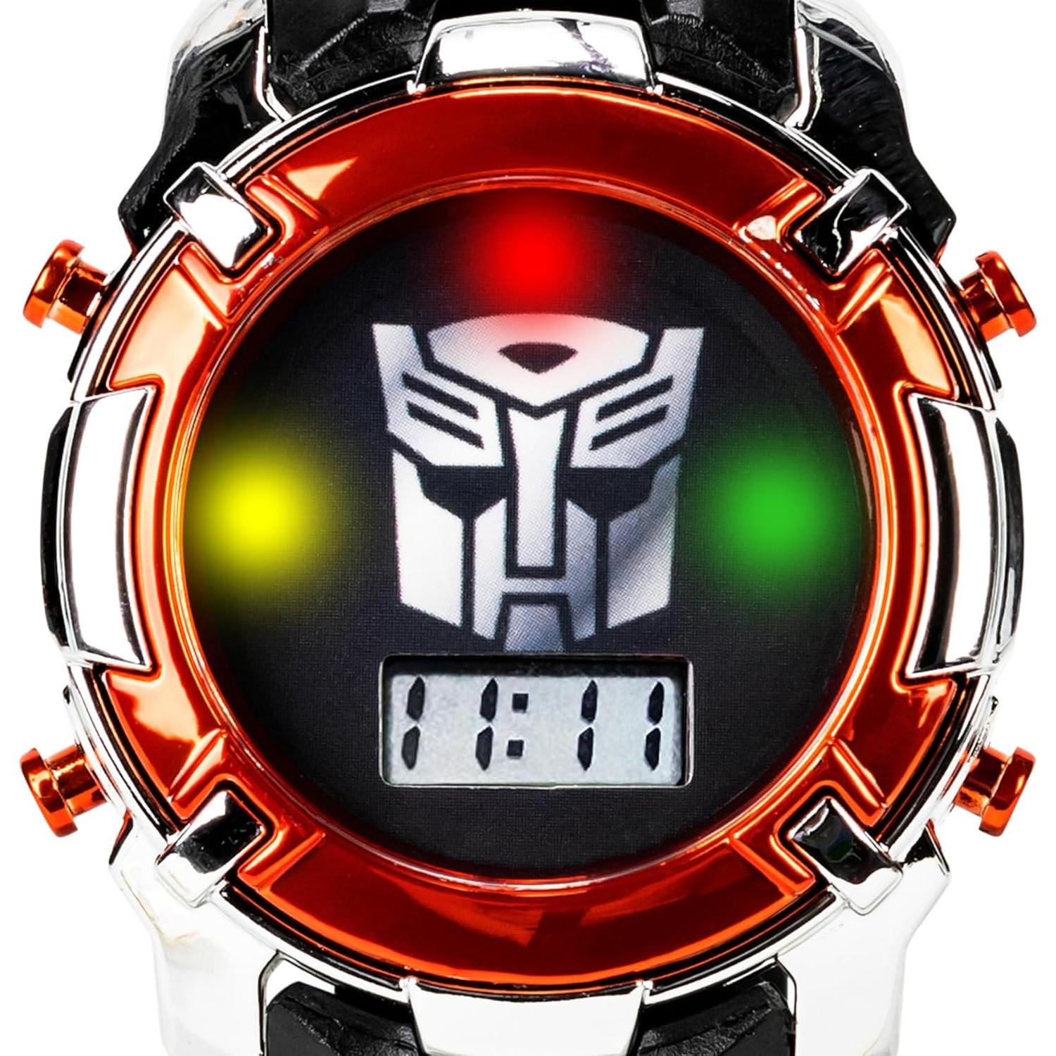 Reloj Digital LCD Accutime Transformers Autobot Niños