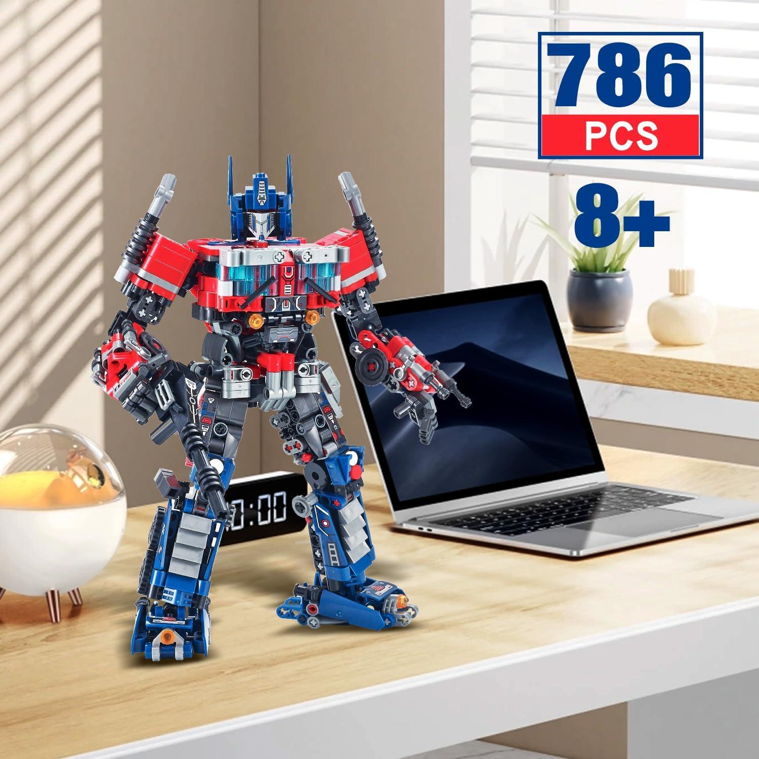 Set de Bloques de Construcción Robot Mech 2-en-1 Shuangyi 786 Piezas