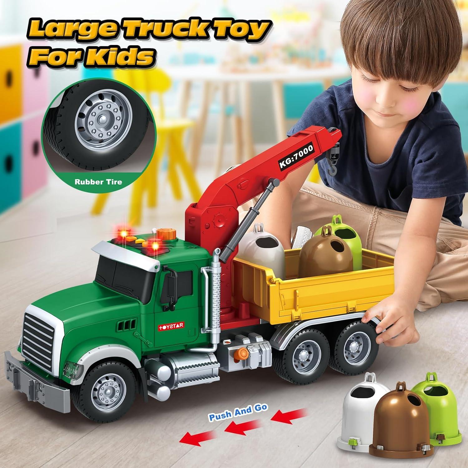 Camión Clasificador de Basura SpringFlower 36.68x18.29cm