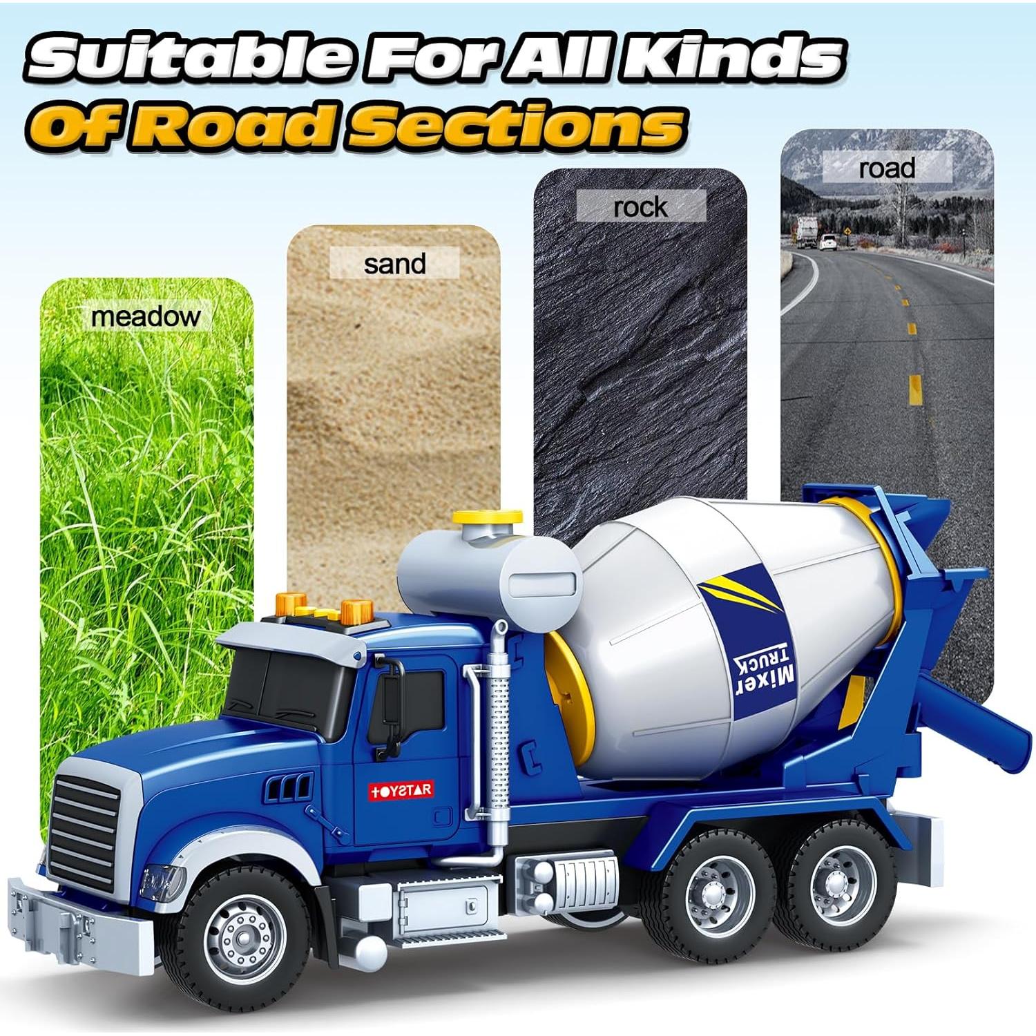 Camión Mezclador SpringFlower para Niños 3 a 6 Años