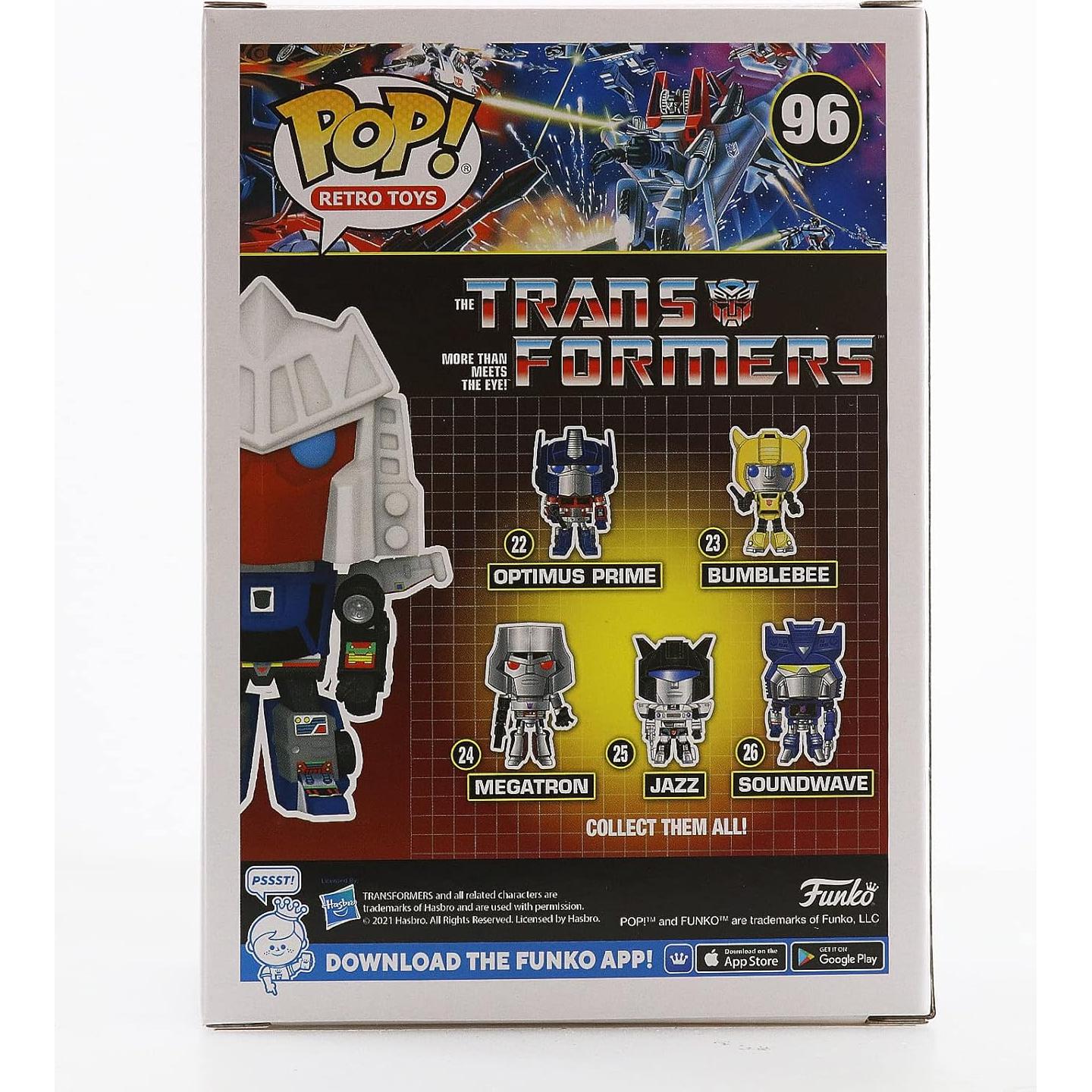 Figura de Vinilo Funko Pop Transformers Tracks Edición Limitada