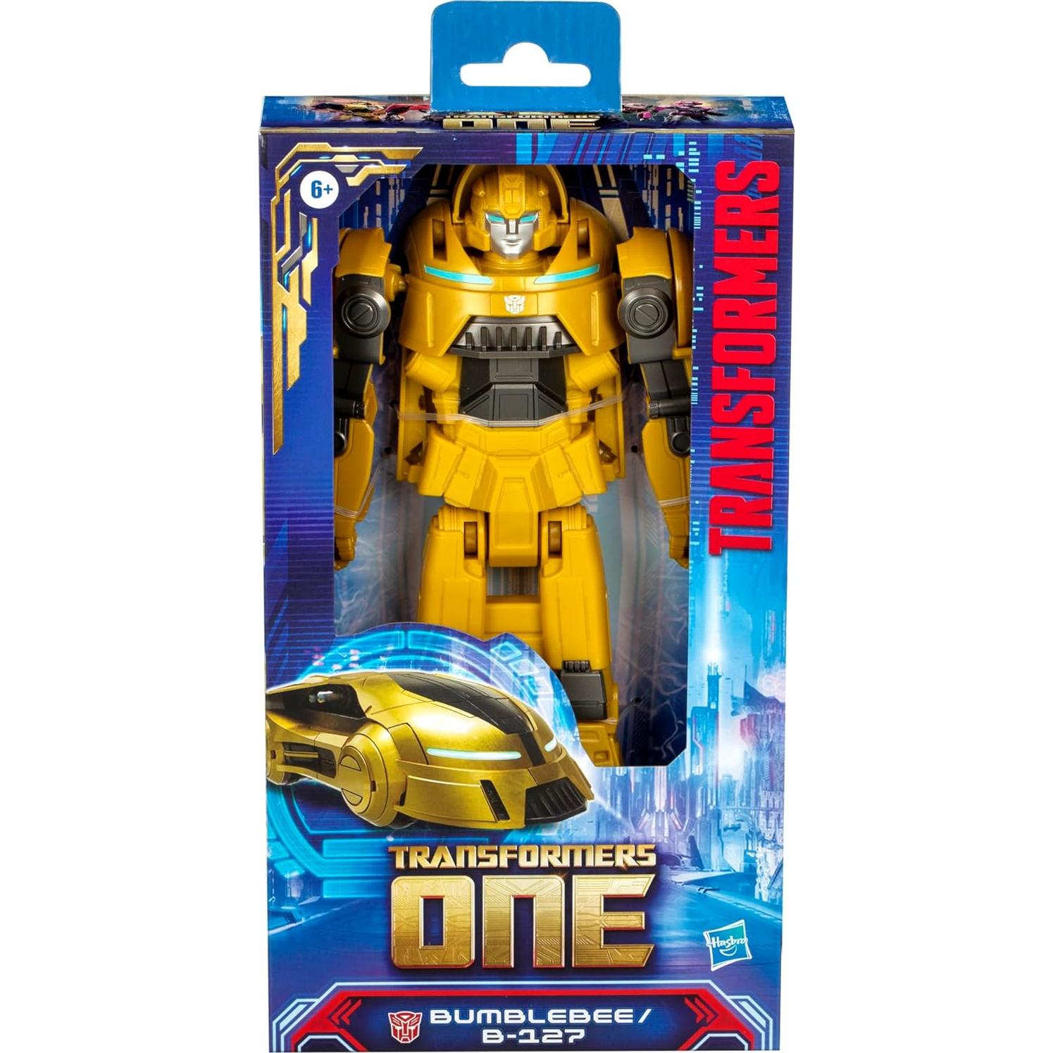 Figura de Acción Transformers One Bumblebee 28 cm 2 en 1