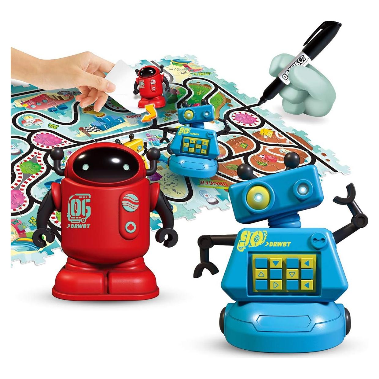 Juguete Robot Inductivo Mágico REMOKING con Rompecabezas 70 Piezas