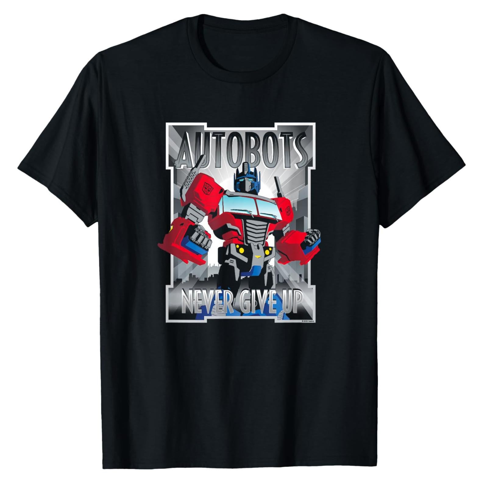 Camiseta Transformers Autobots Optimus Prime Hombre - Ligera