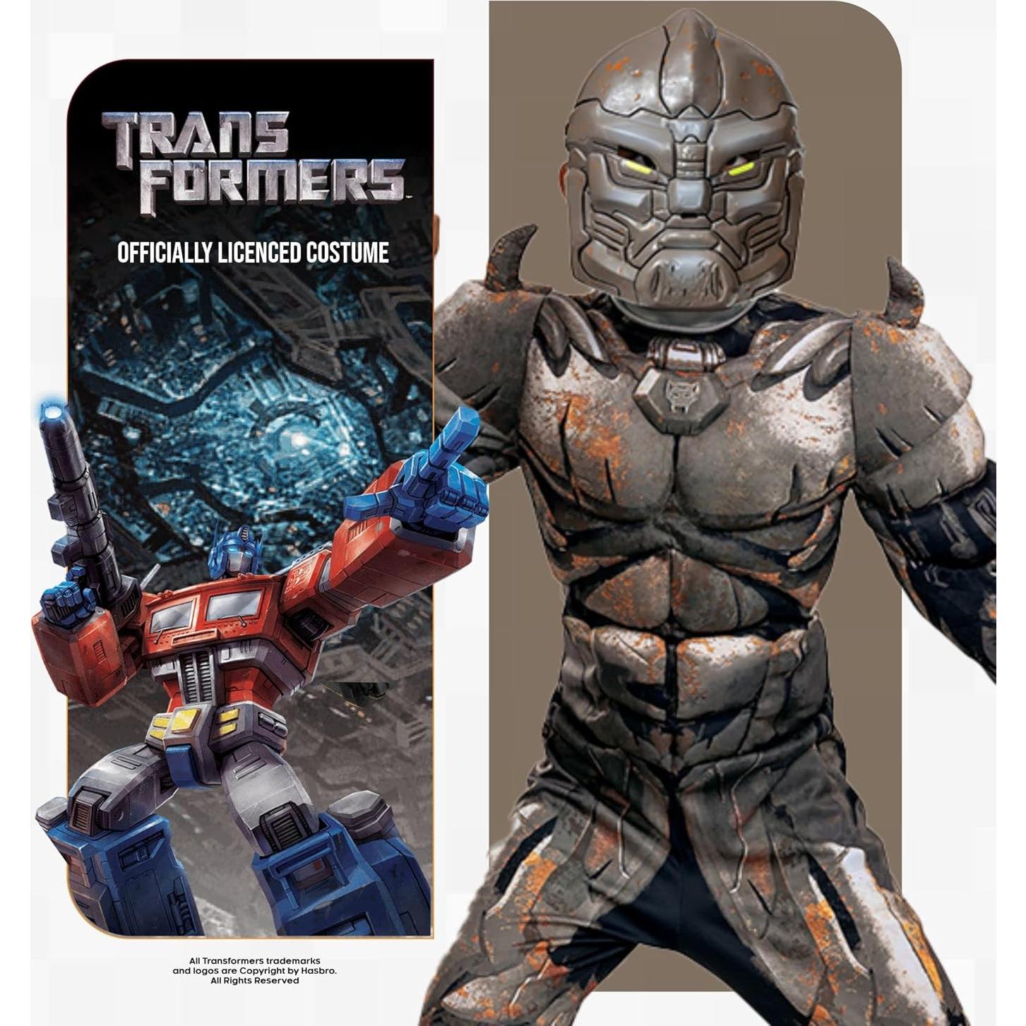 Disfraz Rhinox Transformers para Niños - Oficial Rise of the Beasts
