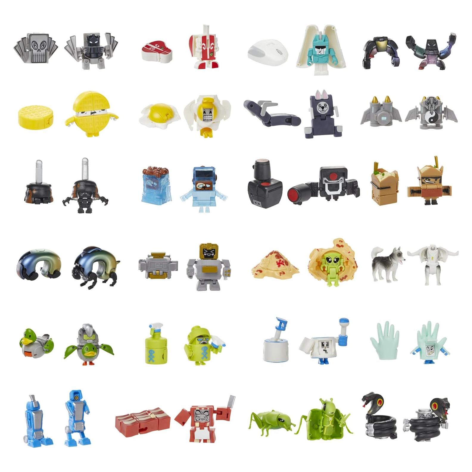 Transformers BotBots Ruckus Rally Multipack 24 Figuras 2-en-1