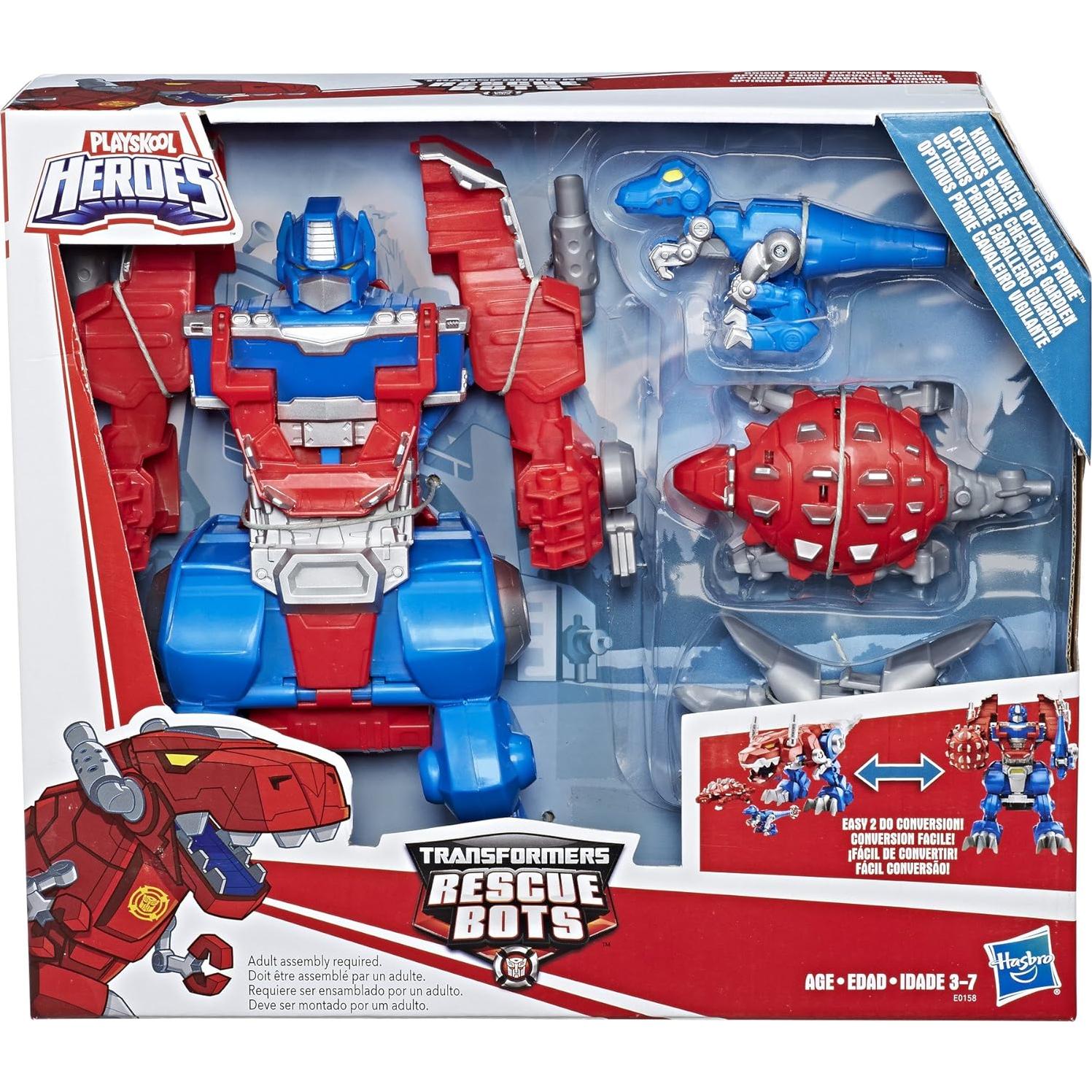 Transformers Rescue Bots Optimus Prime Caballero 2 en 1