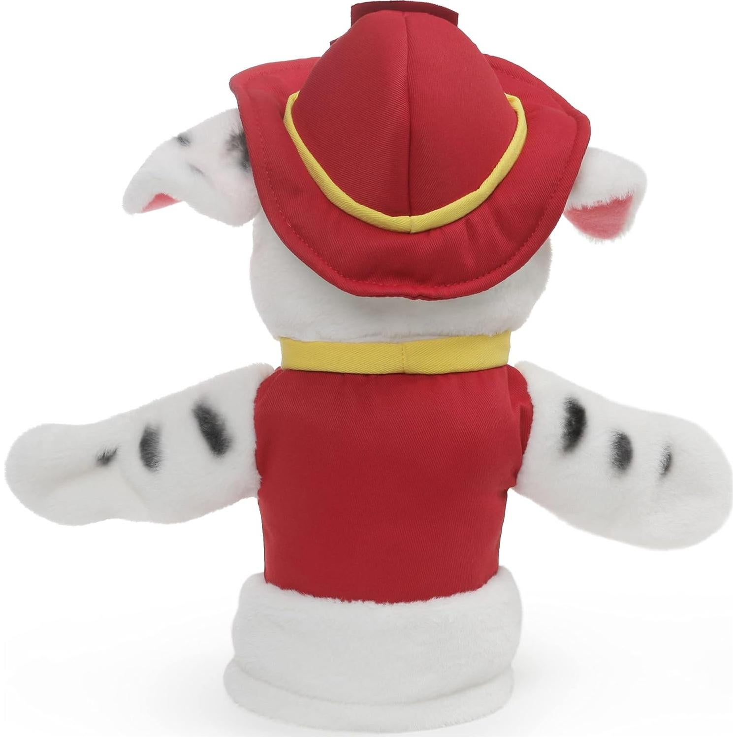 GUND Paw Patrol Marshall Hand Puppet Plush Stuffed Animal Dog, Red, 11"