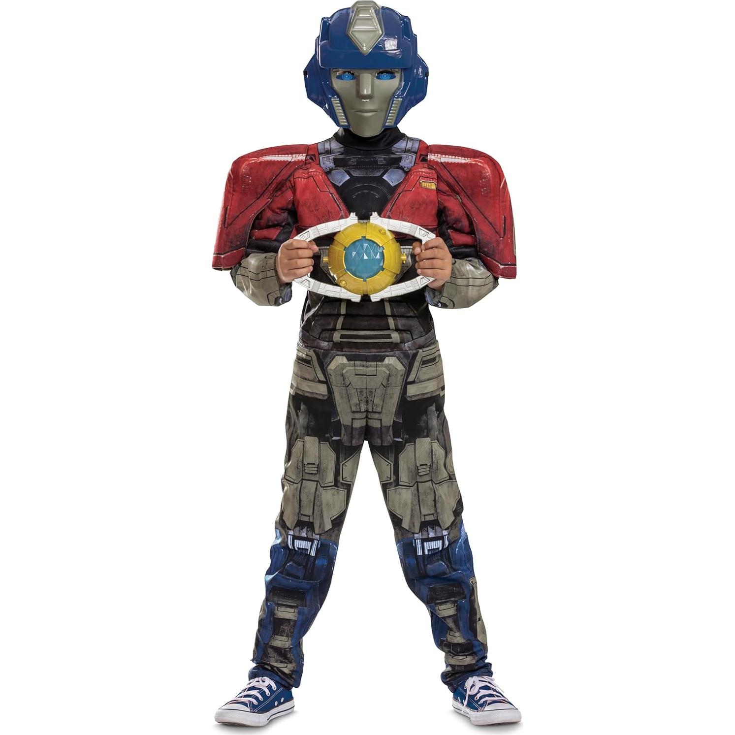 Disfraz de Niños Optimus Prime Muscle M (7-8) Transformers