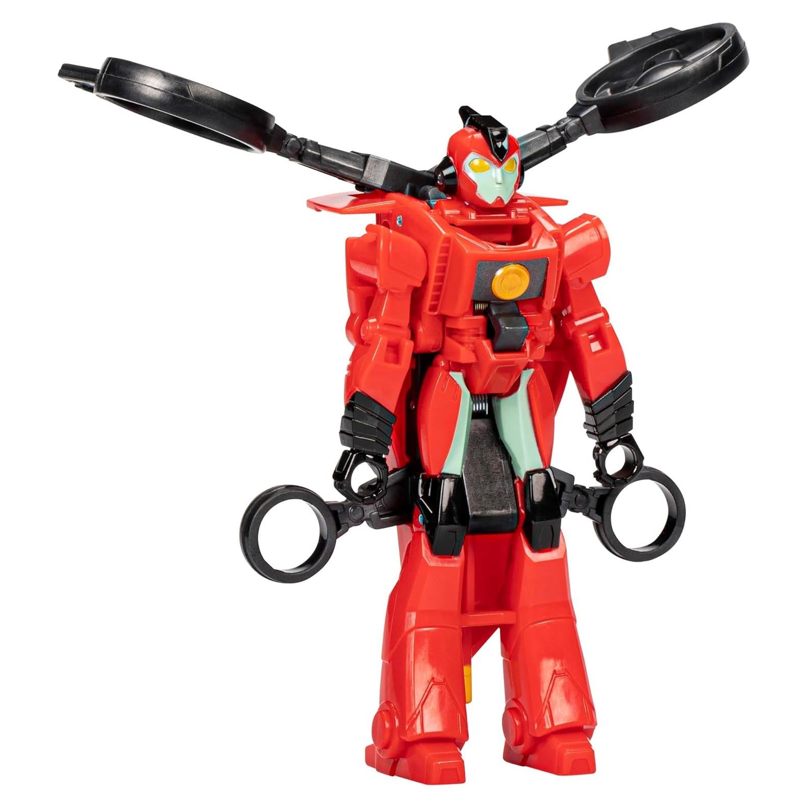 Transformers EarthSpark Terran Twitch 10 cm Juguete 2 en 1