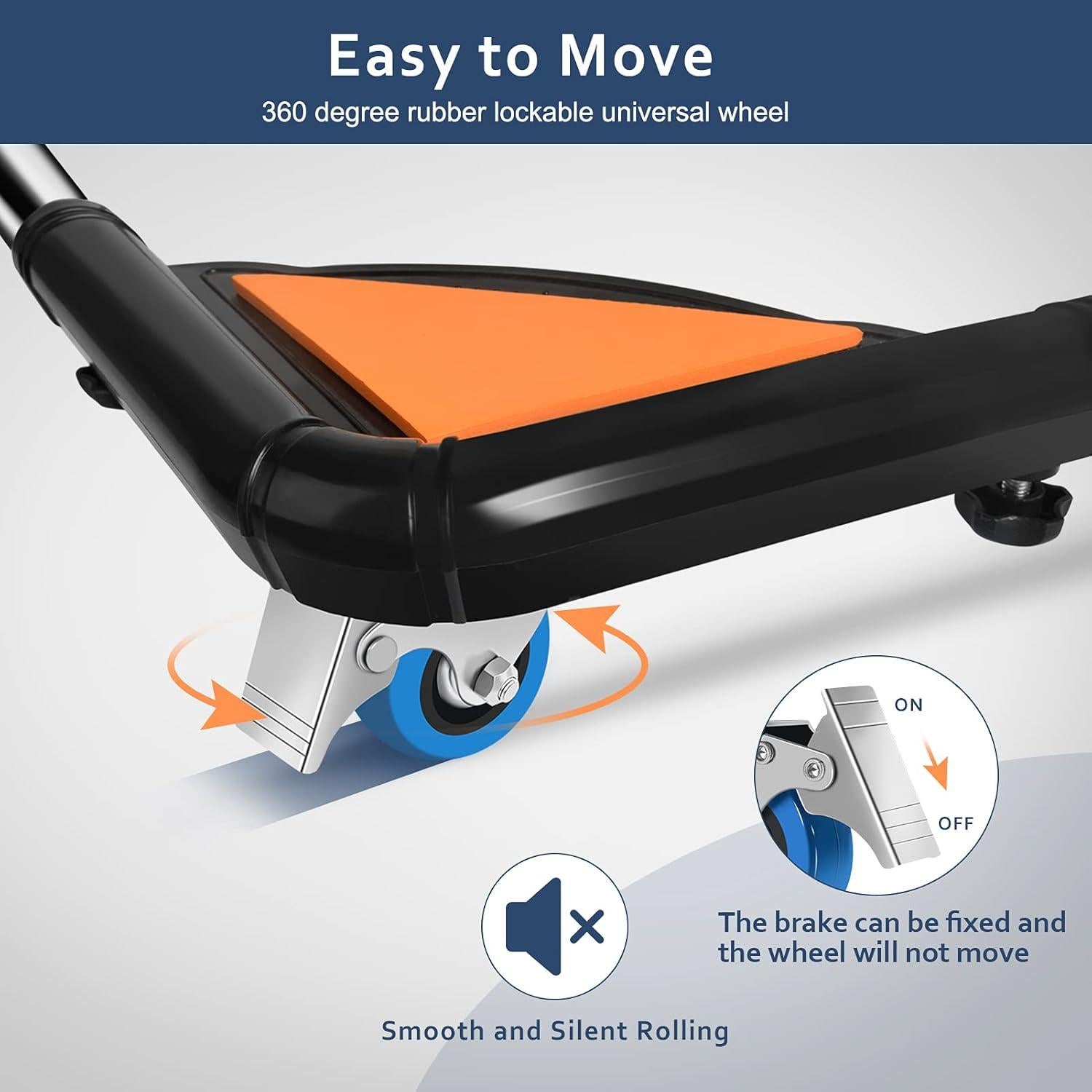 Soporte para Mini Nevera SPACECARE Ajustable con Ruedas