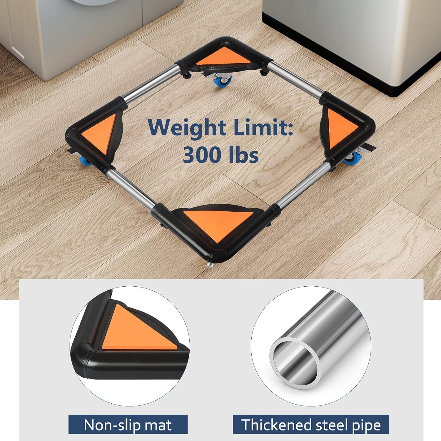 Soporte para Mini Nevera SPACECARE Ajustable con Ruedas