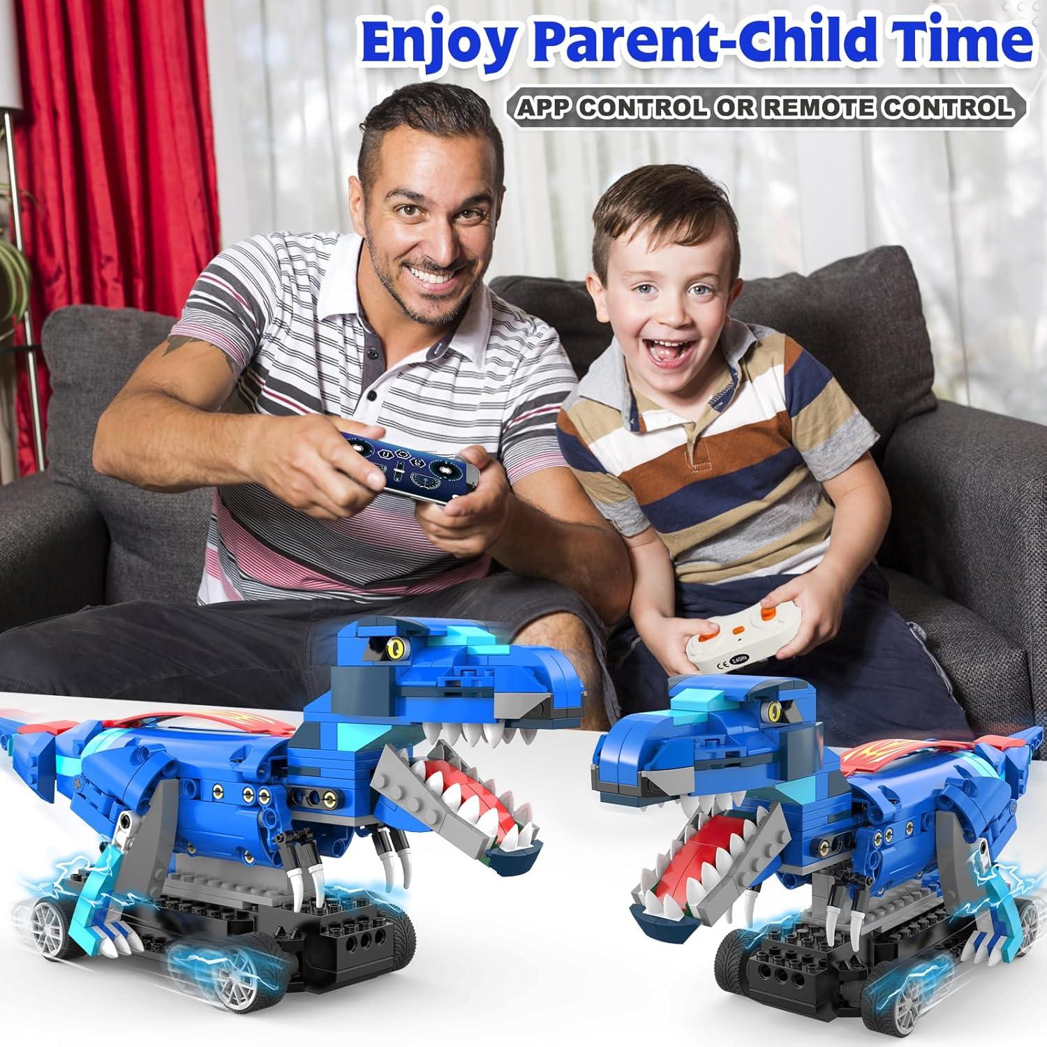 Kit de Construcción de Dinosaurio Yerloa 343 Piezas STEM