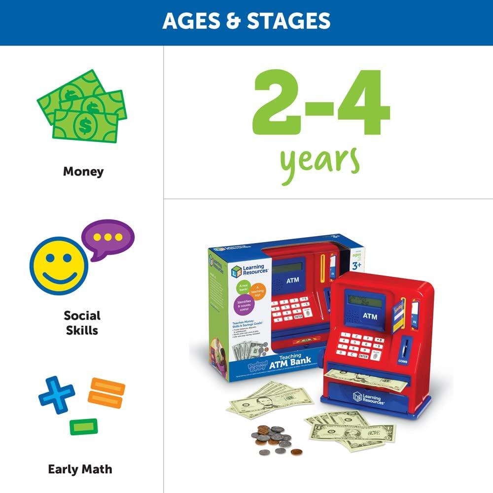 Cajero Automático Electrónico Recursos de Aprendizaje 32 Piezas