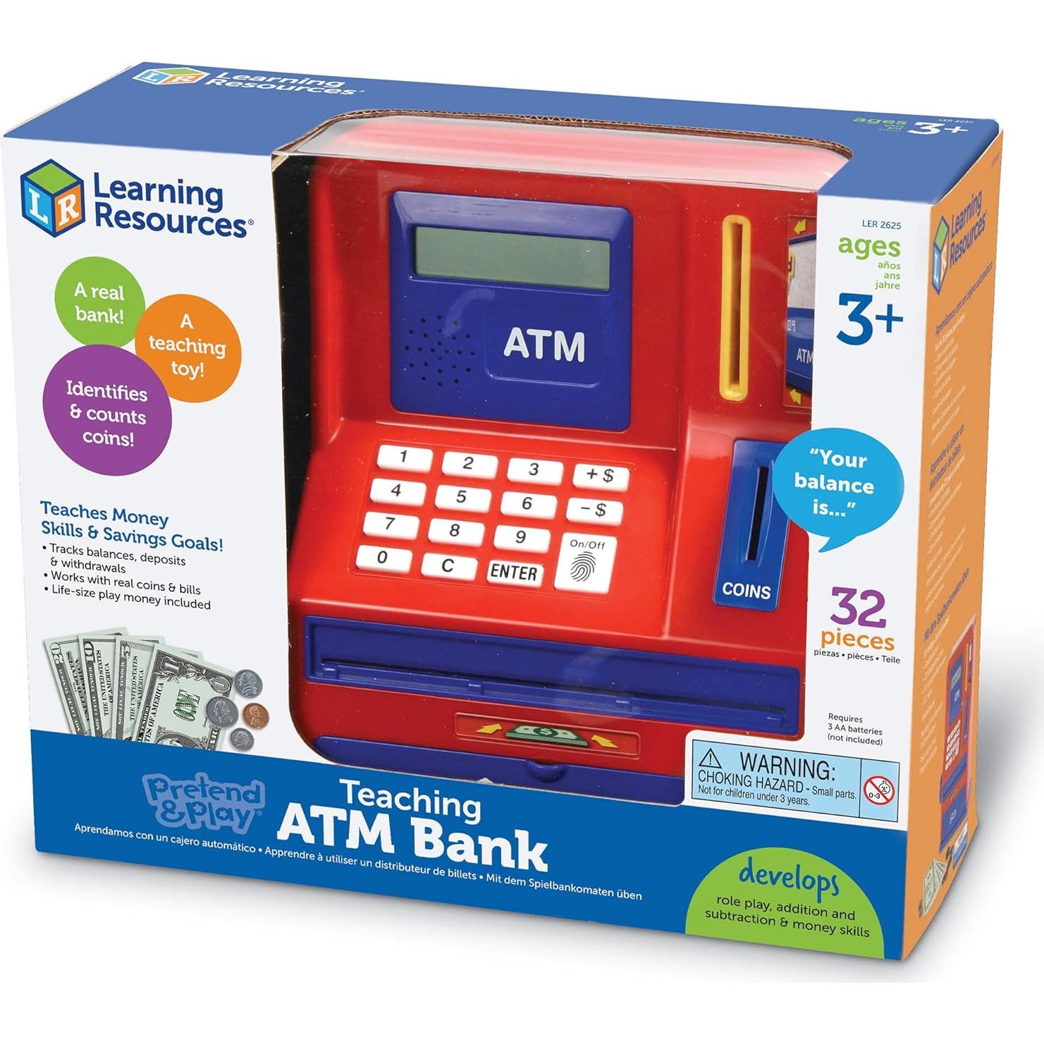 Cajero Automático Electrónico Recursos de Aprendizaje 32 Piezas
