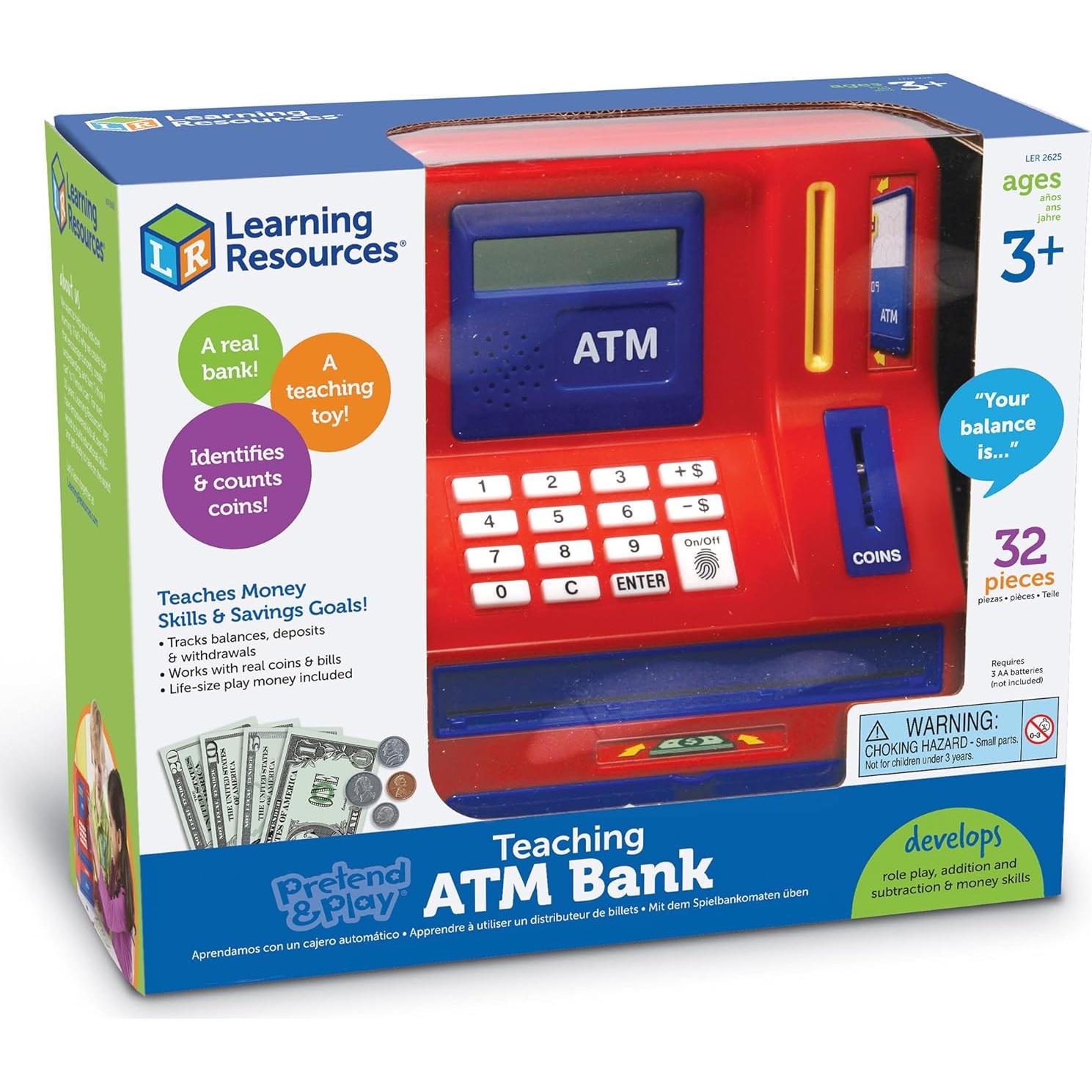 Cajero Automático Electrónico Recursos de Aprendizaje 32 Piezas