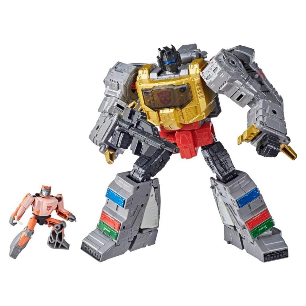 Transformers Grimlock y Autobot Wheelie Hasbro 21.6 cm
